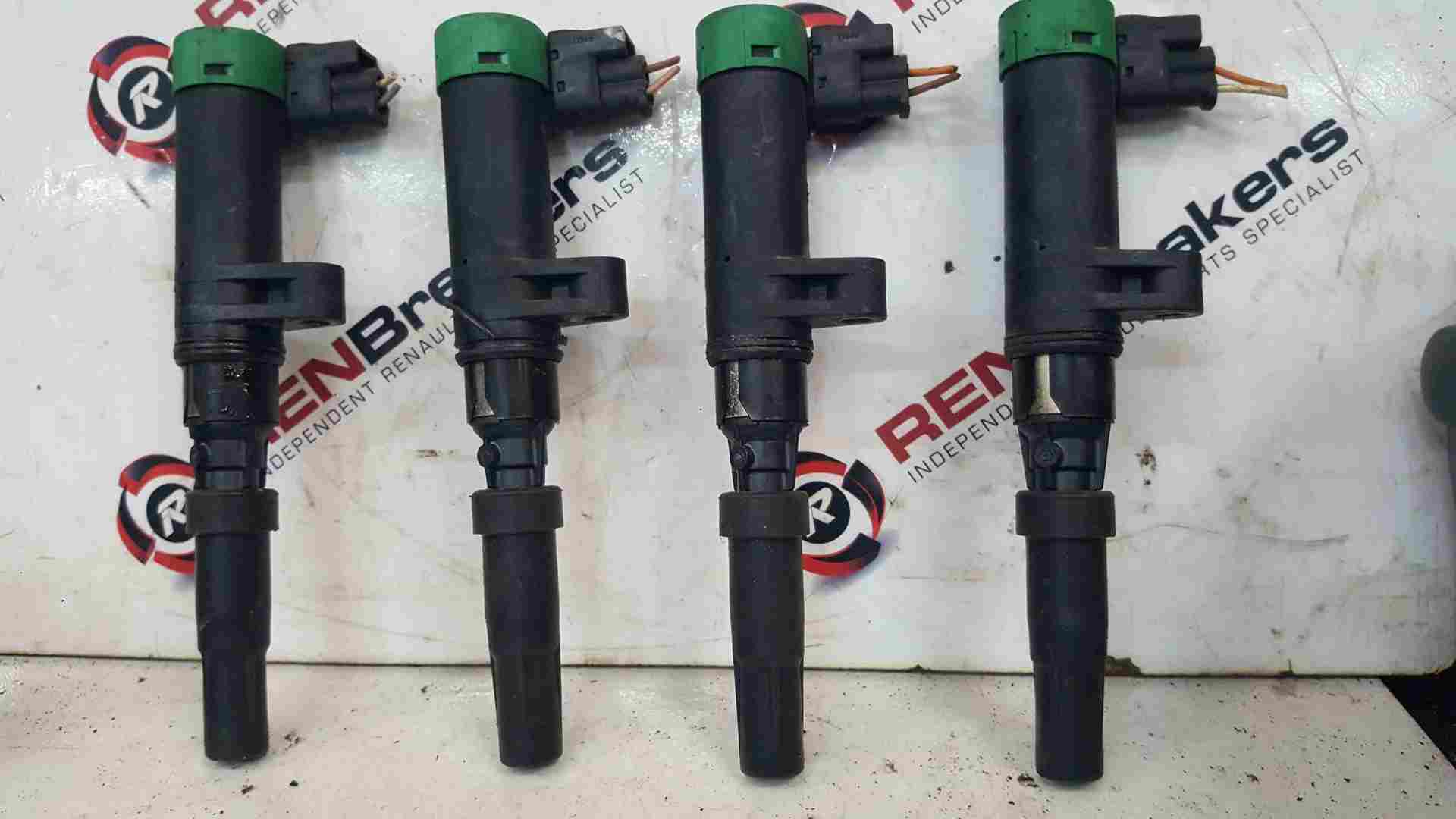 Renault Clio MK3 2005-2009 1.6 16V Ignition Coil Pack Pencil SET X4