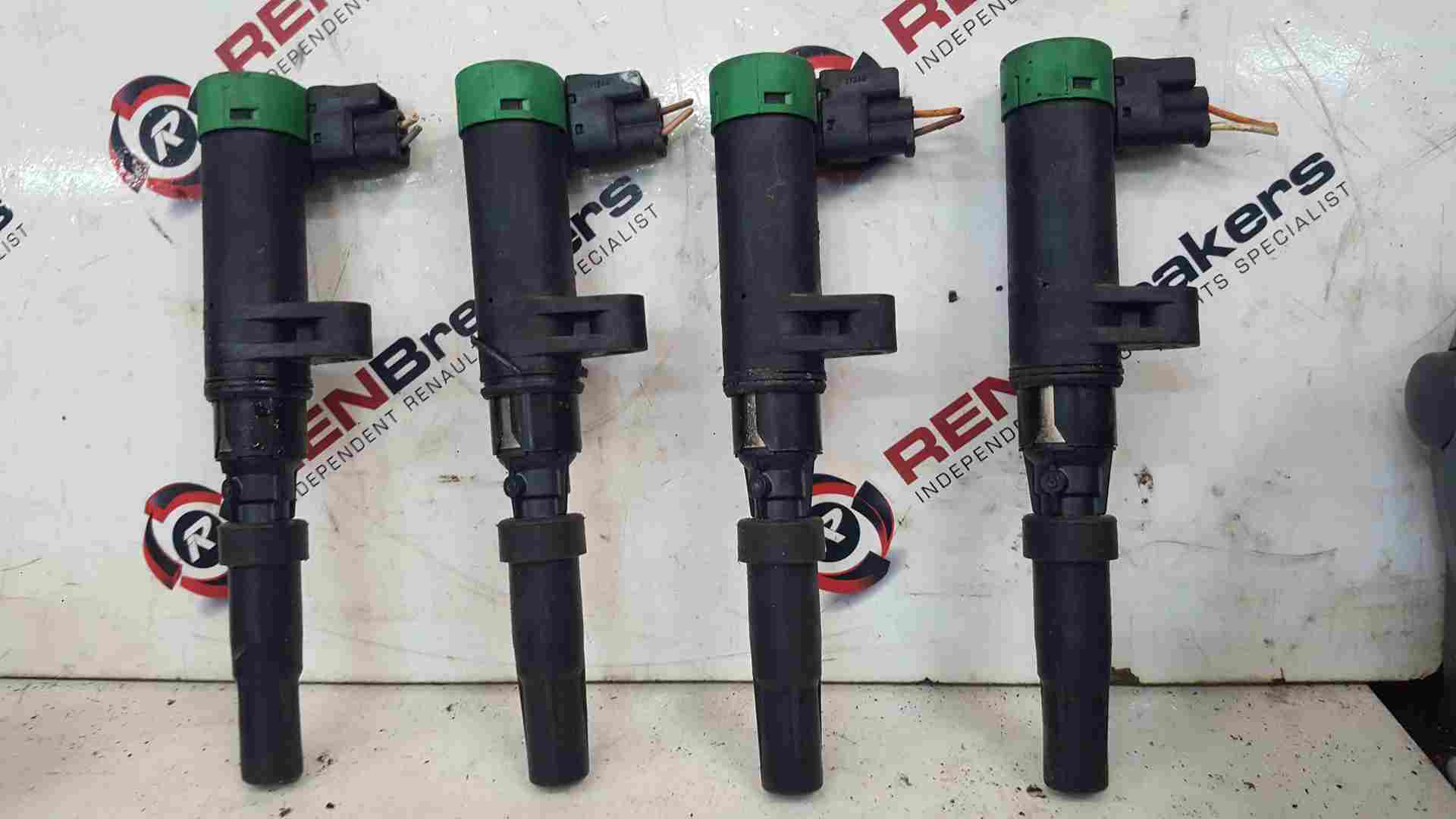 Thumb 3 Renault Clio MK3 2005-2009 1.6 16V Ignition Coil Pack Pencil SET X4