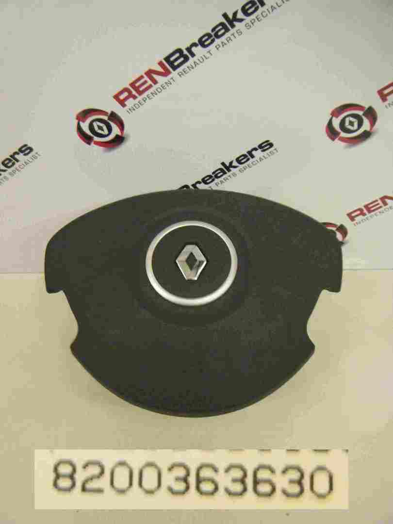 Renault Clio MK3 2005-2009 197 Drivers Steering Wheel Airbag Cruise Control