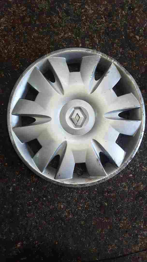 Thumb 6 Renault Clio MK3 2005-2009 Aria Steel Wheel Trim Cover 8200756827 15Inch 3/5