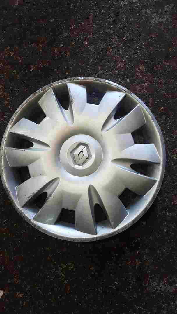 Renault Clio MK3 2005-2009 Aria Steel Wheel Trim Cover 8200756827 15Inch 3/5