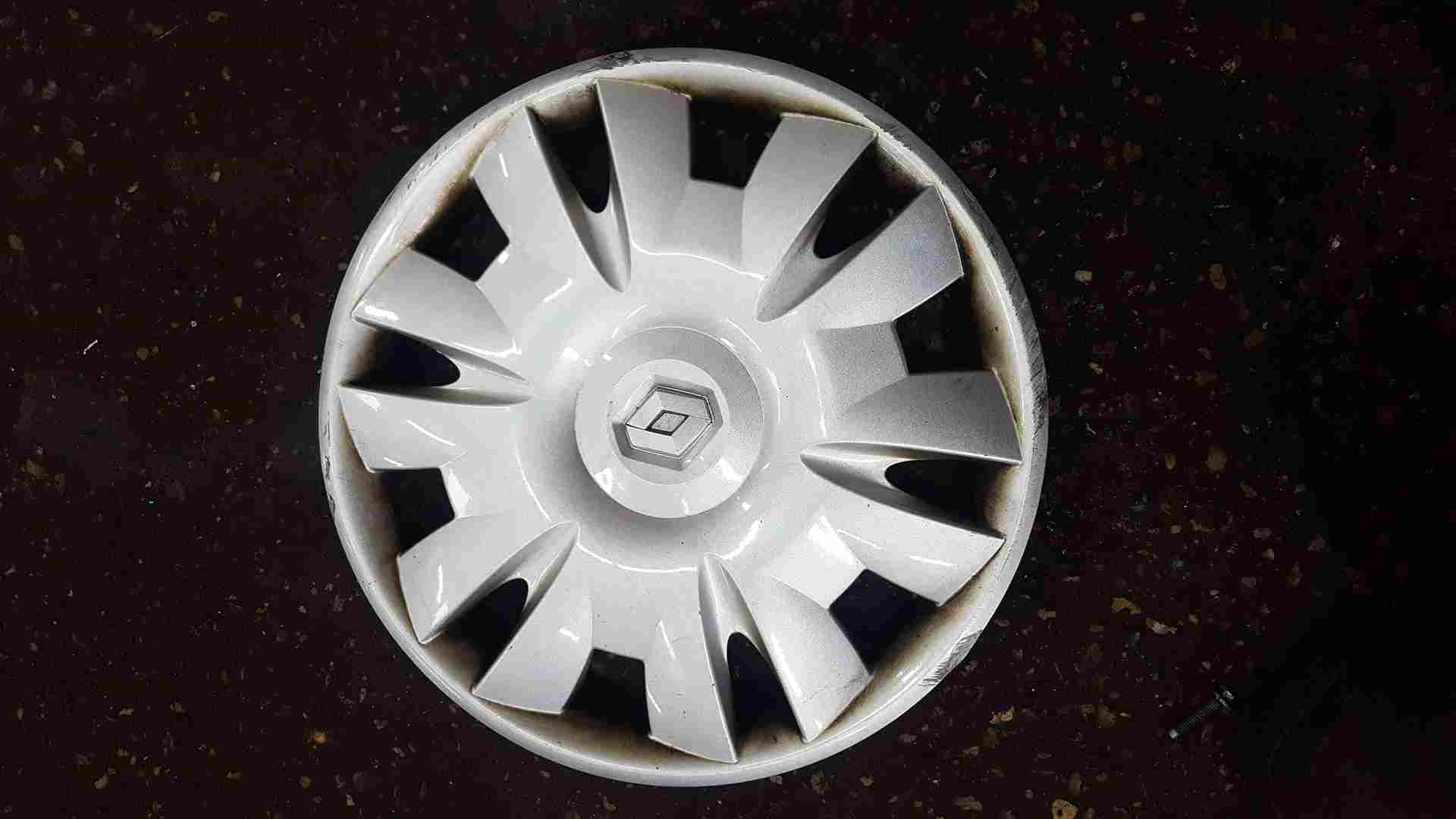 Renault Clio MK3 2005-2009 Aria Steel Wheel Trim Cover 8200756827 15Inch 3/5