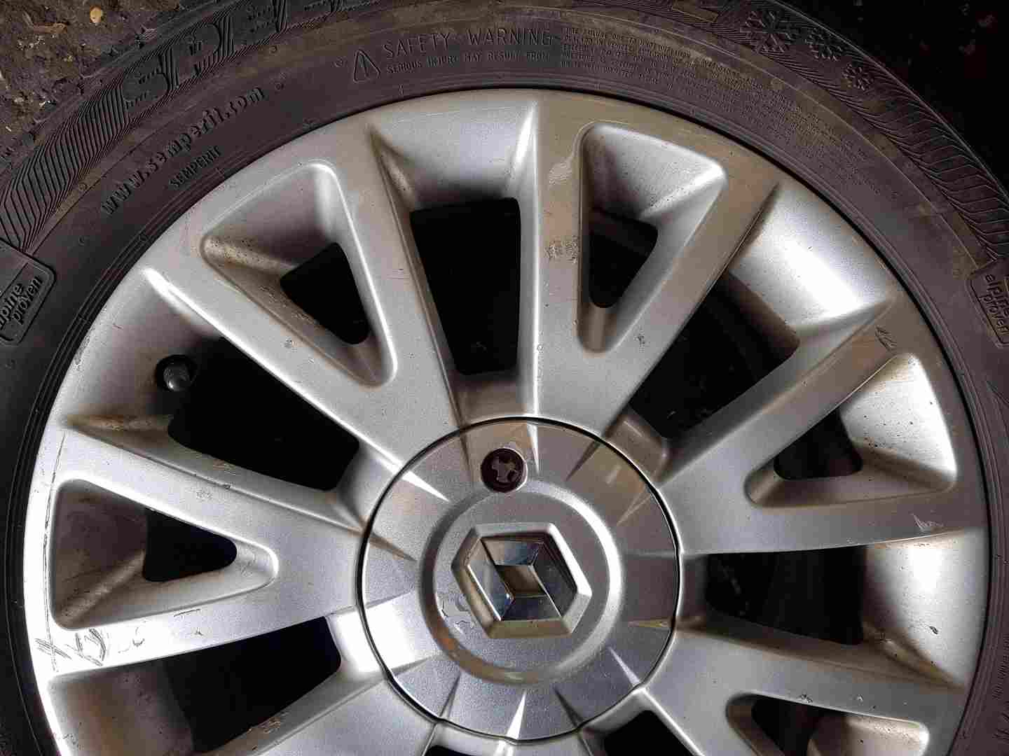 Thumb 3 Renault Clio MK3 2005-2009 Canasta Alloy Wheel + Tyre 195 50 16 7Mm 8201075834