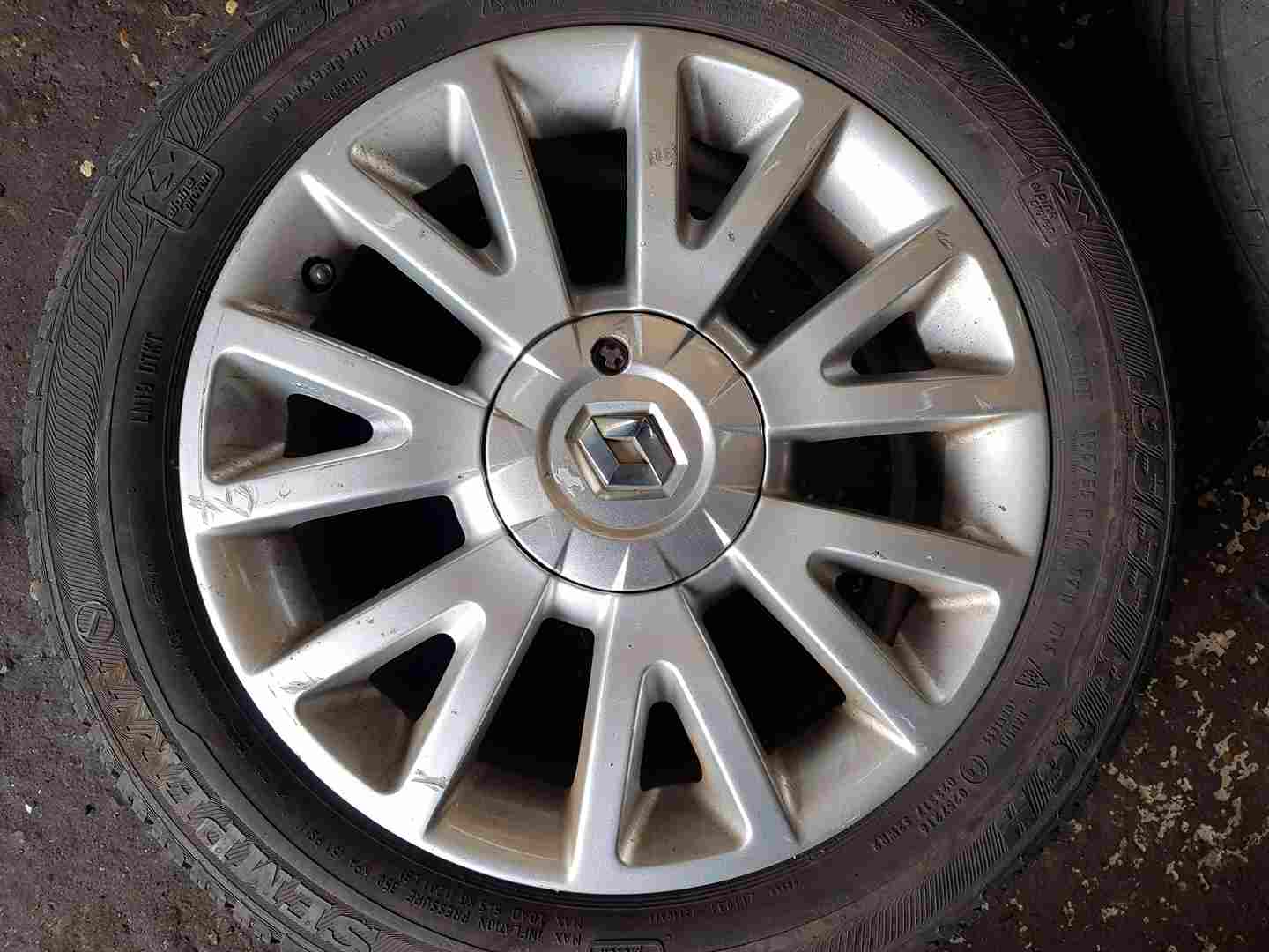 Thumb 4 Renault Clio MK3 2005-2009 Canasta Alloy Wheel + Tyre 195 50 16 7Mm 8201075834