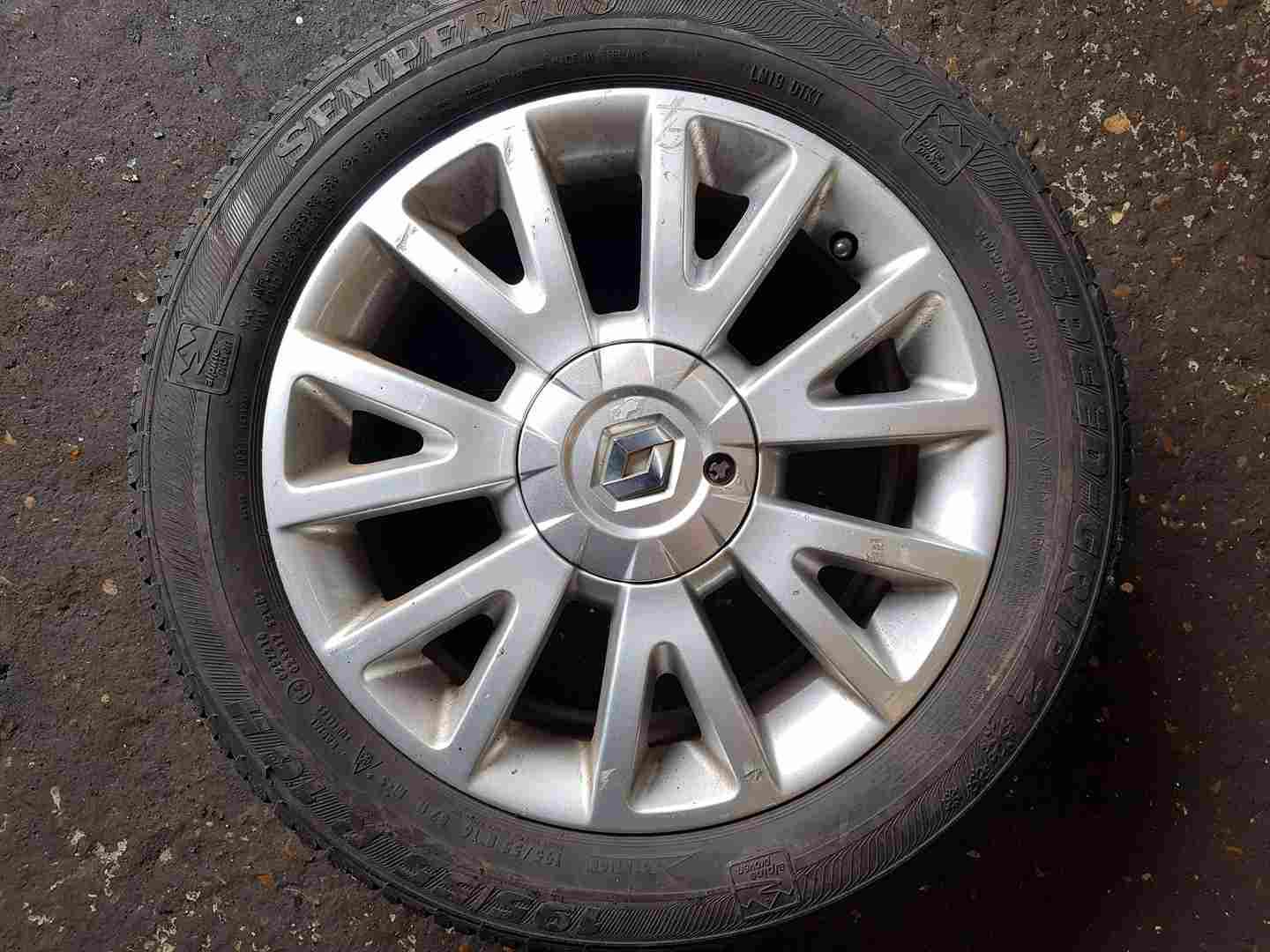 Thumb 8 Renault Clio MK3 2005-2009 Canasta Alloy Wheel + Tyre 195 50 16 7Mm 8201075834