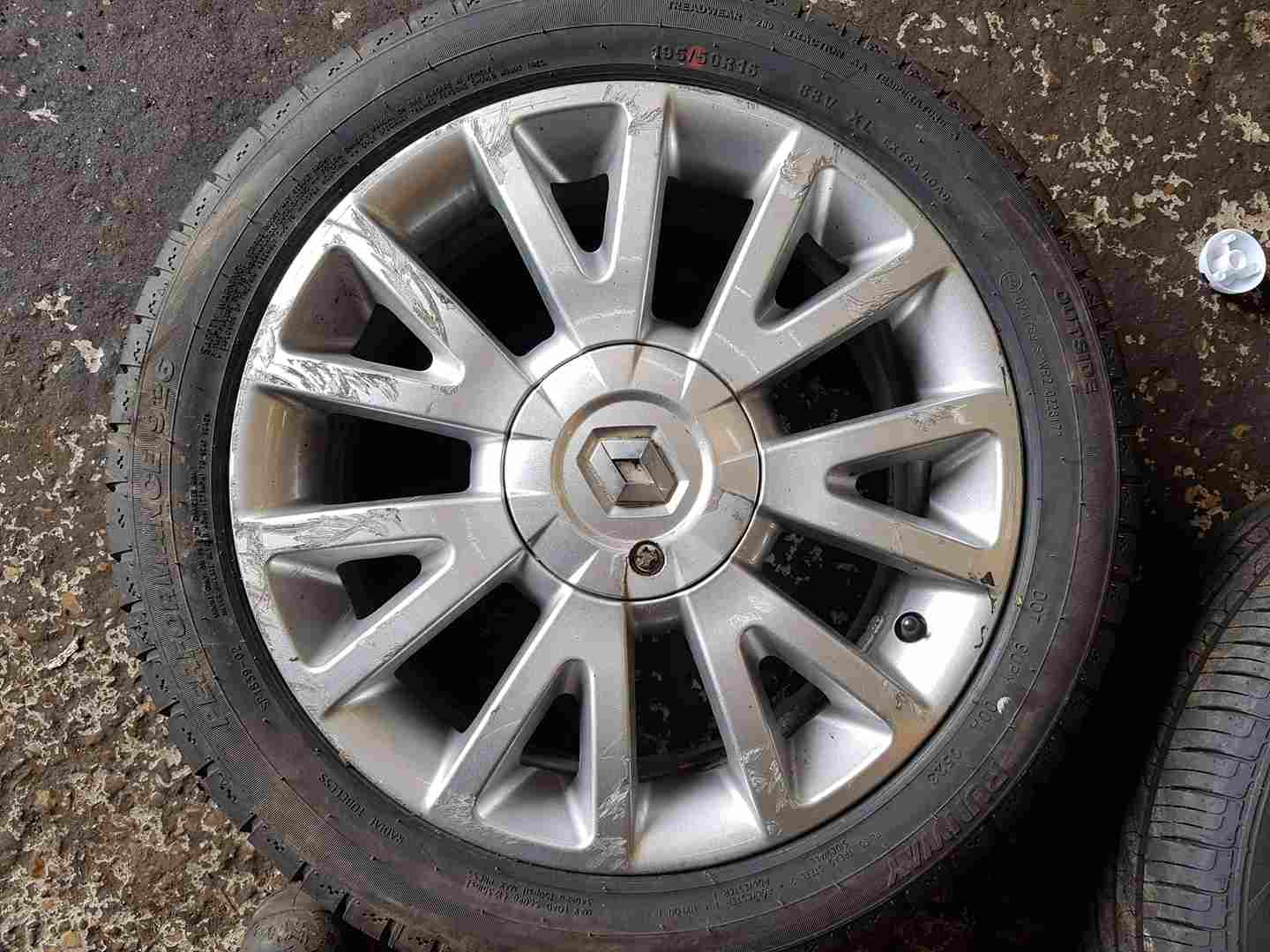Thumb 4 Renault Clio MK3 2005-2009 Canasta Alloy Wheel + Tyre 195 50 16 7Mm 8201075834