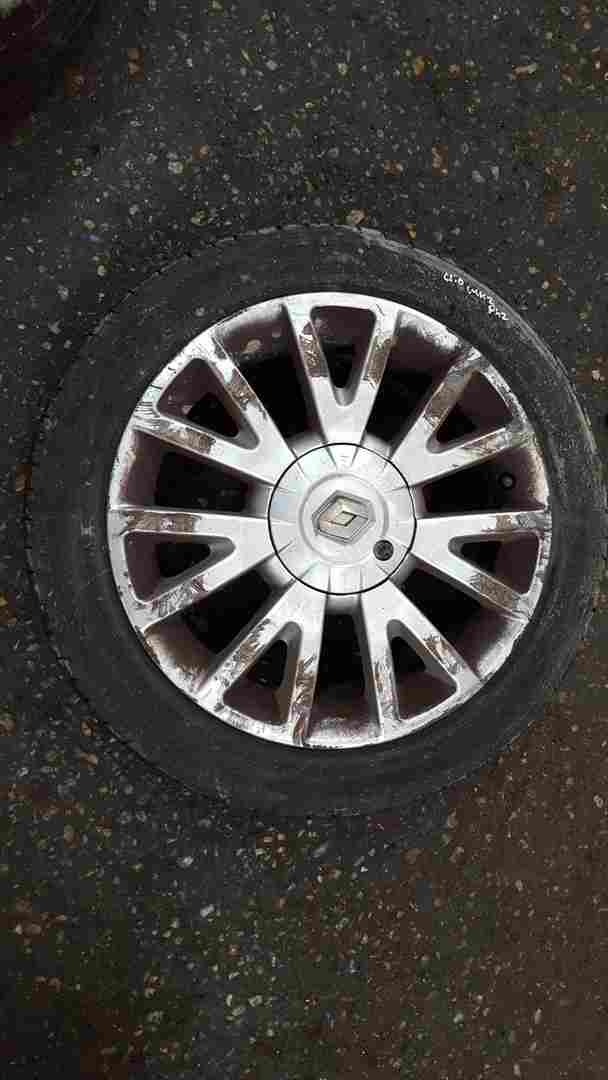 Thumb 8 Renault Clio MK3 2005-2009 Canasta Alloy Wheel + Tyre 195 50 16 7Mm 8201075834