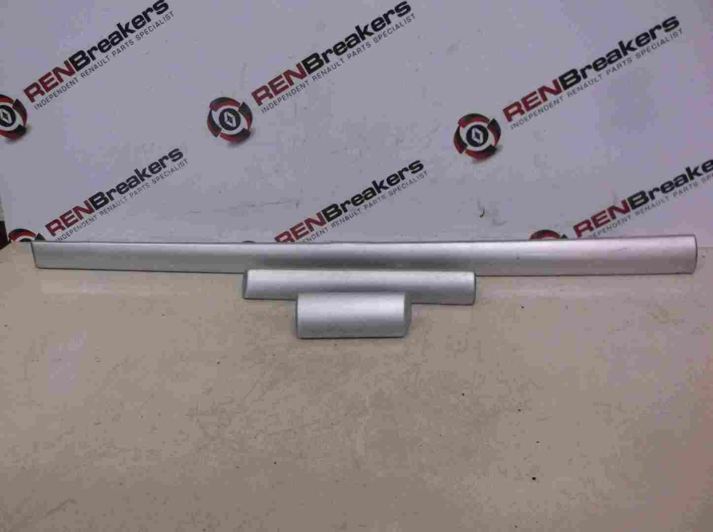 Renault Clio MK3 2005-2009 Dashboard Inserts Moulding Trim Silver 8200407961