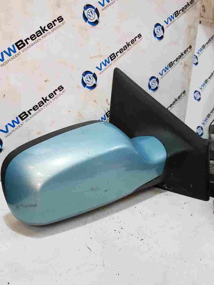 Thumb 2 Renault Clio MK3 2005-2009 Driver OS Wing Mirror Blue Ternk