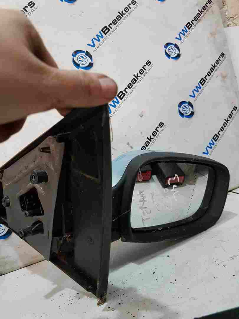 Thumb 3 Renault Clio MK3 2005-2009 Driver OS Wing Mirror Blue Ternk