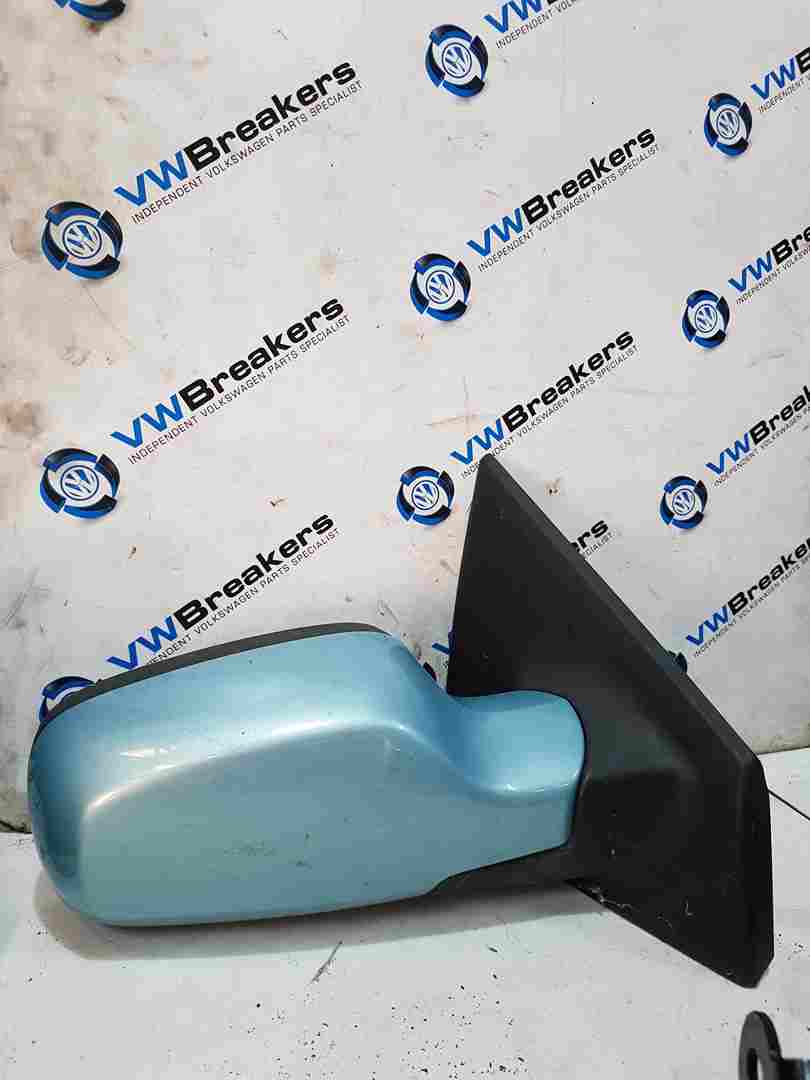 Thumb 5 Renault Clio MK3 2005-2009 Driver OS Wing Mirror Blue Ternk