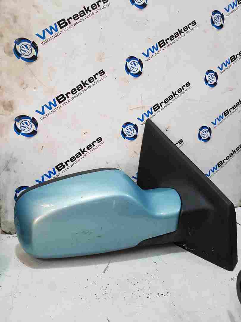 Thumb 6 Renault Clio MK3 2005-2009 Driver OS Wing Mirror Blue Ternk