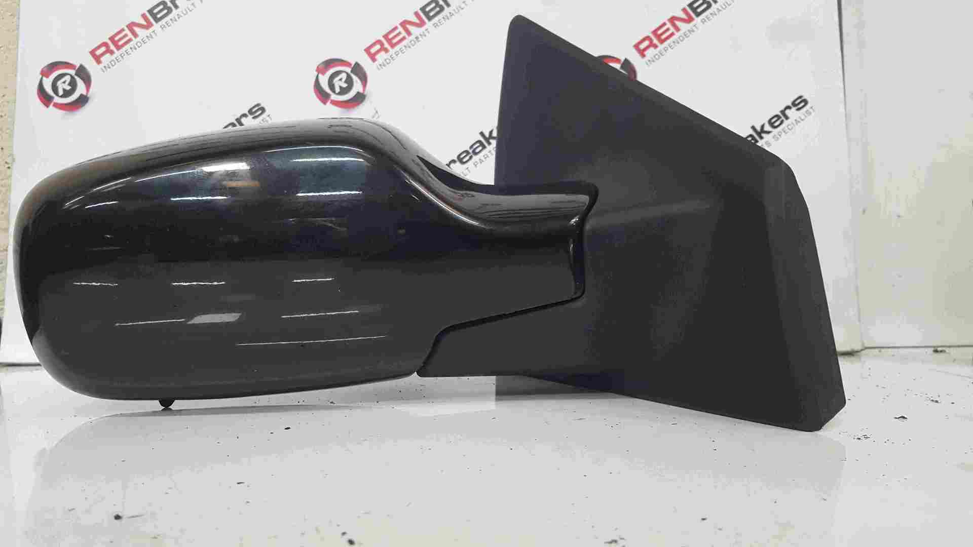 Renault Clio MK3 2005-2009 Drivers OS Wing Mirror Black 676