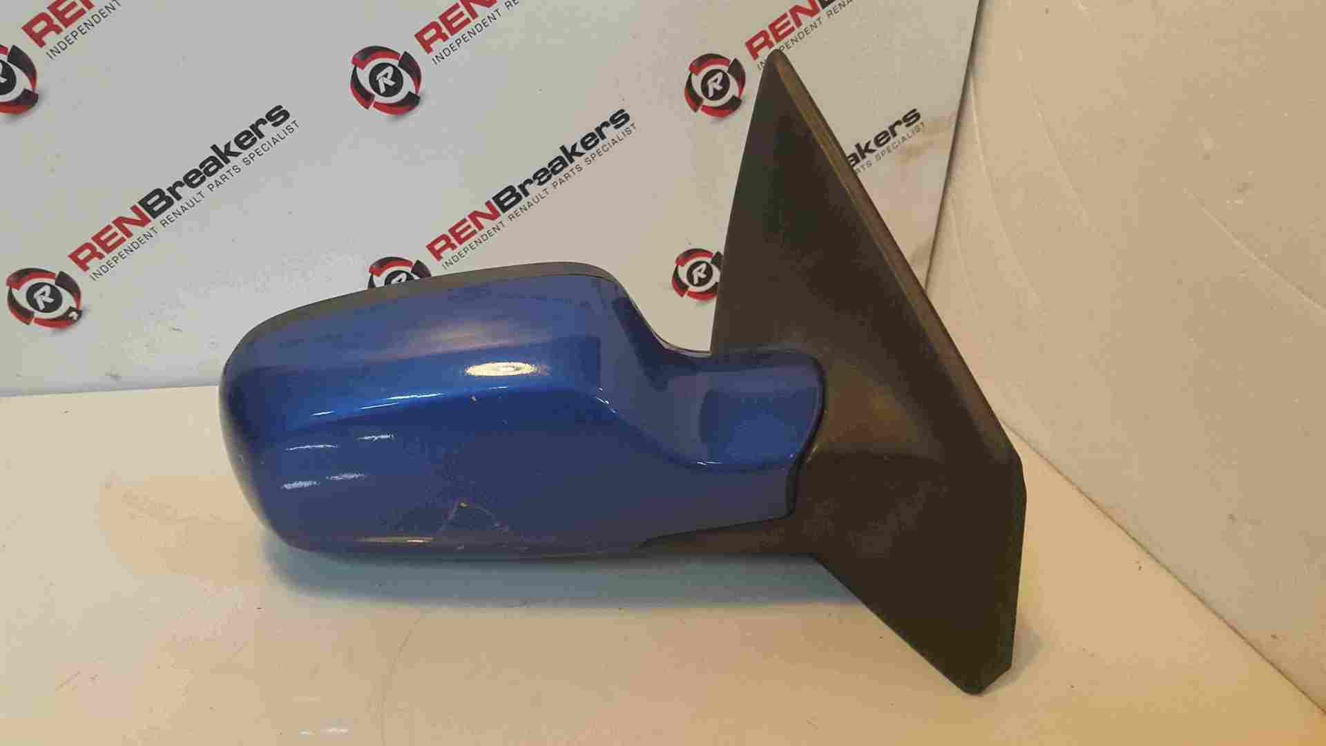 Thumb 3 Renault Clio MK3 2005-2009 Drivers OS Wing Mirror Blue TERNC