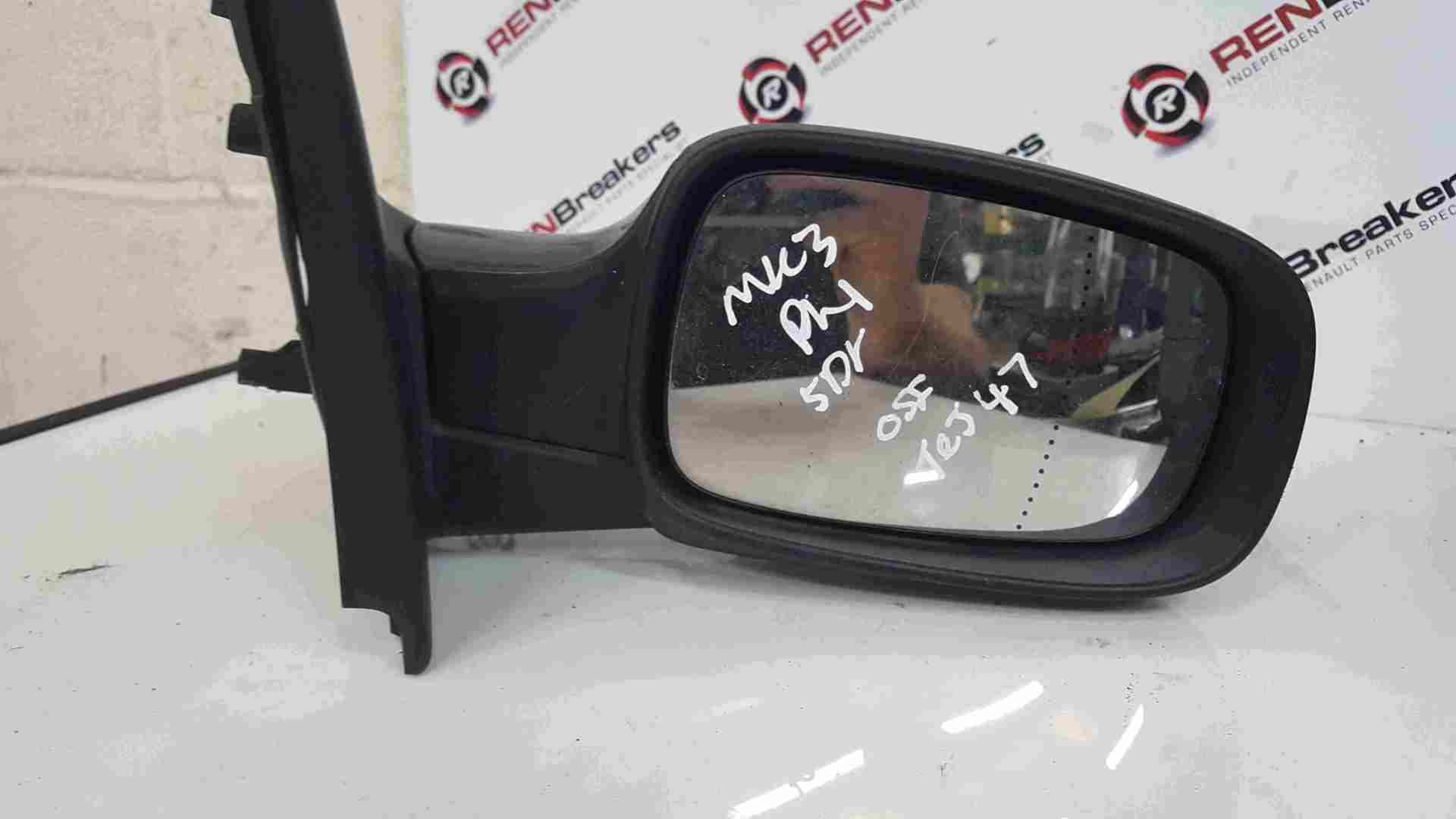 Thumb 3 Renault Clio MK3 2005-2009 Drivers OS Wing Mirror Purple TEJ47