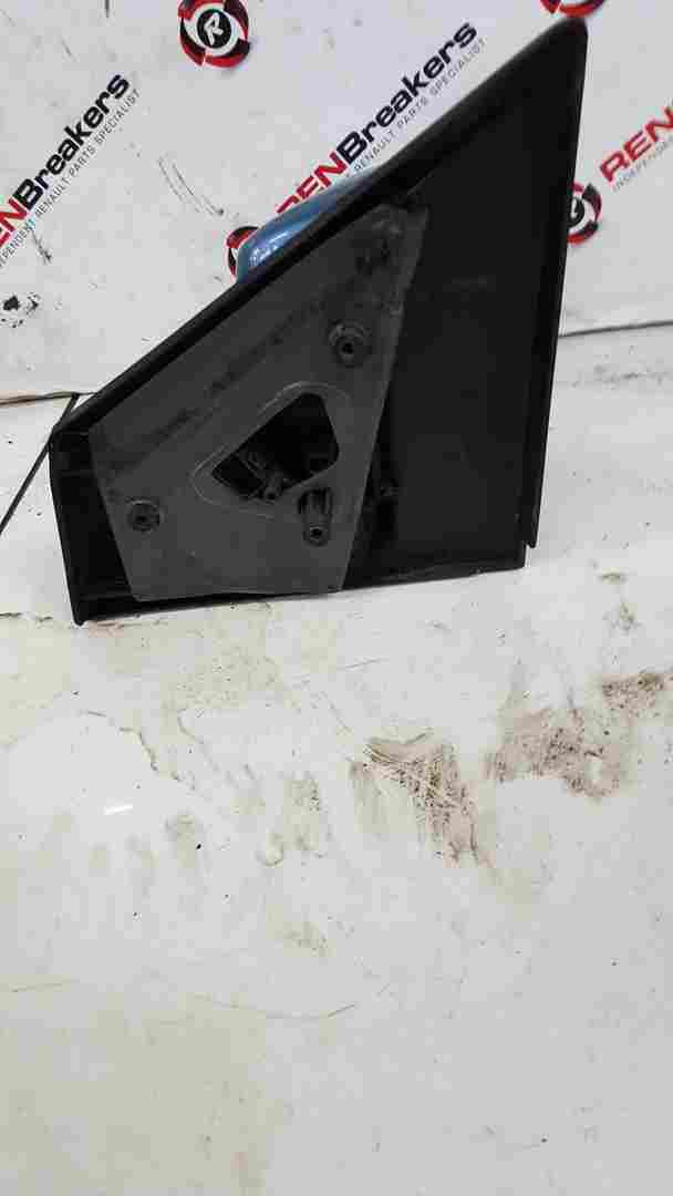 Thumb 7 Renault Clio MK3 2005-2009 Drivers OSF Wing Mirror Blue Ternl 
