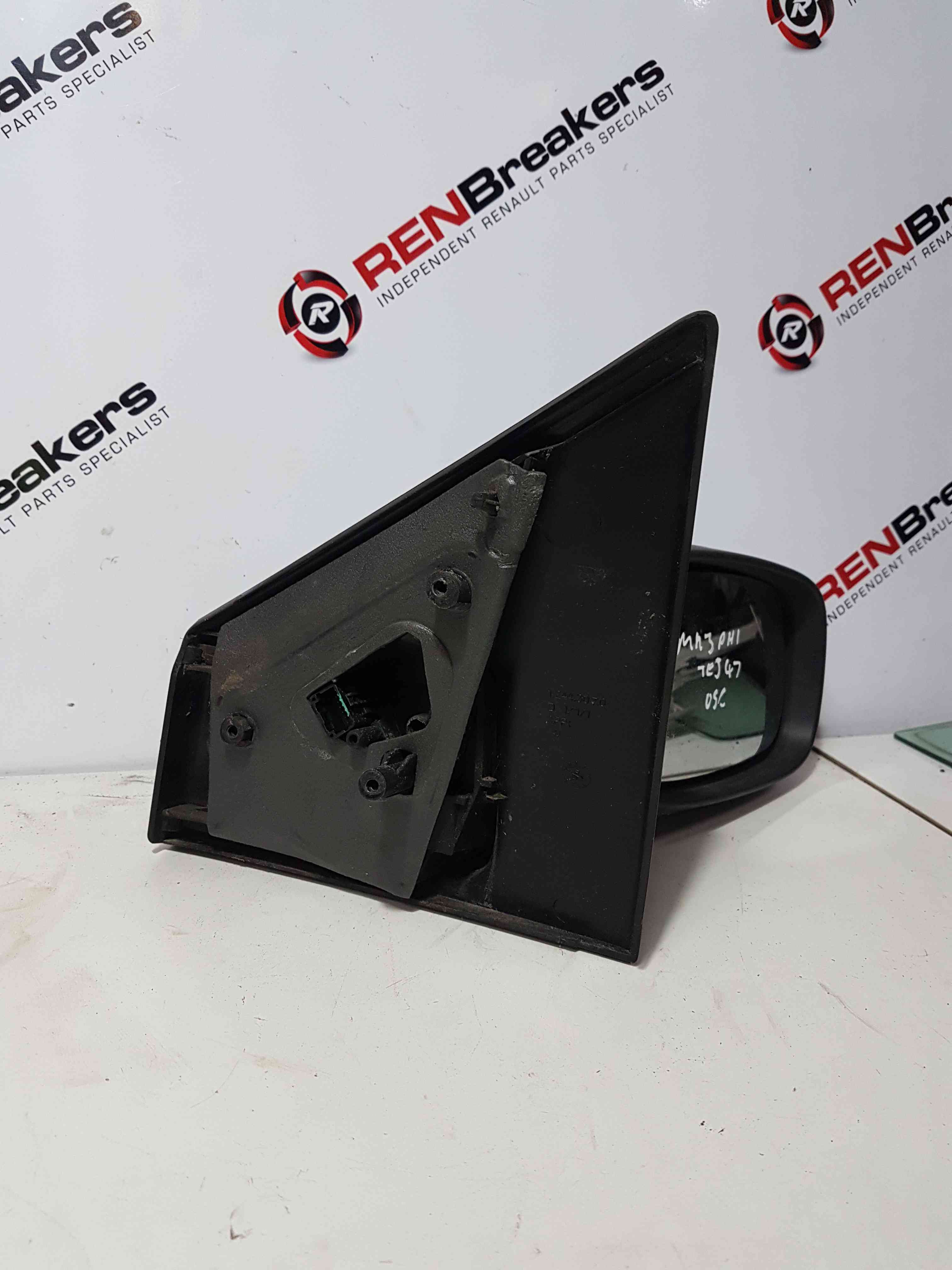 Thumb 4 Renault Clio MK3 2005-2009 Drivers OSF Wing Mirror Purple Blue Tej47 replaced Gs