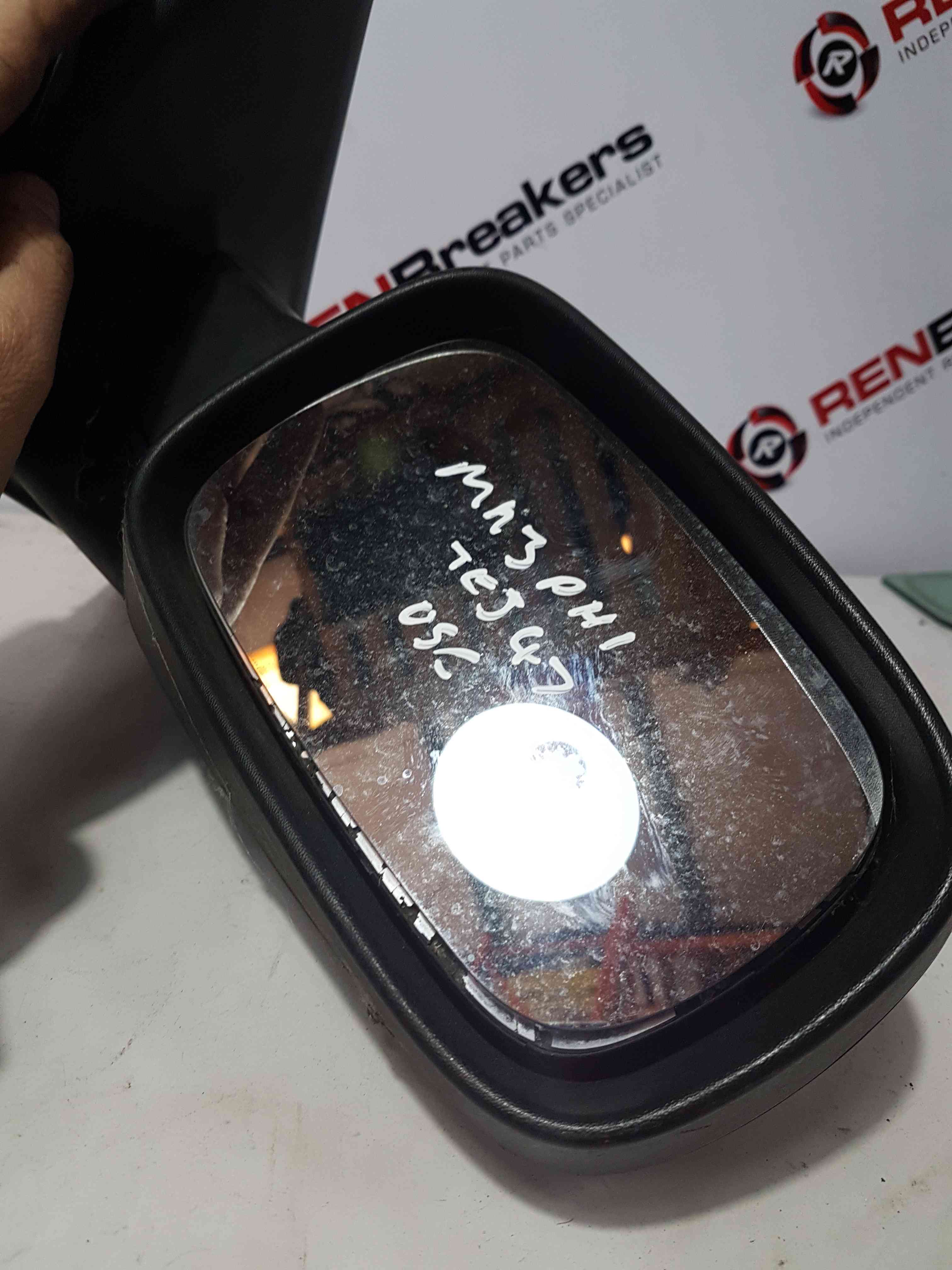 Thumb 6 Renault Clio MK3 2005-2009 Drivers OSF Wing Mirror Purple Blue Tej47 replaced Gs