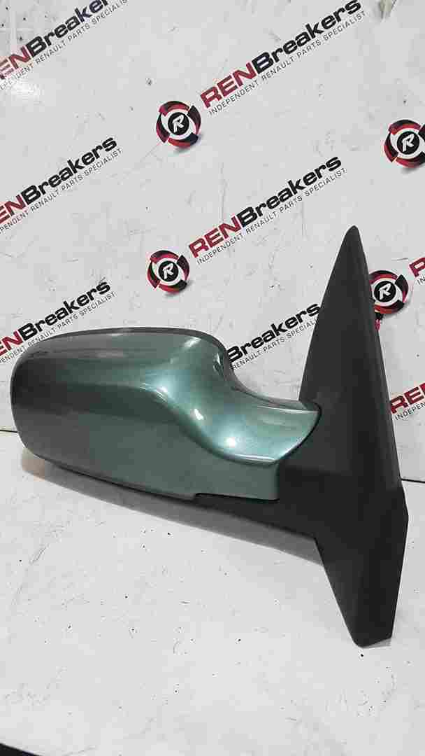 Thumb 5 Renault Clio MK3 2005-2009 Drivers Os Wing Mirror Green Ted97
