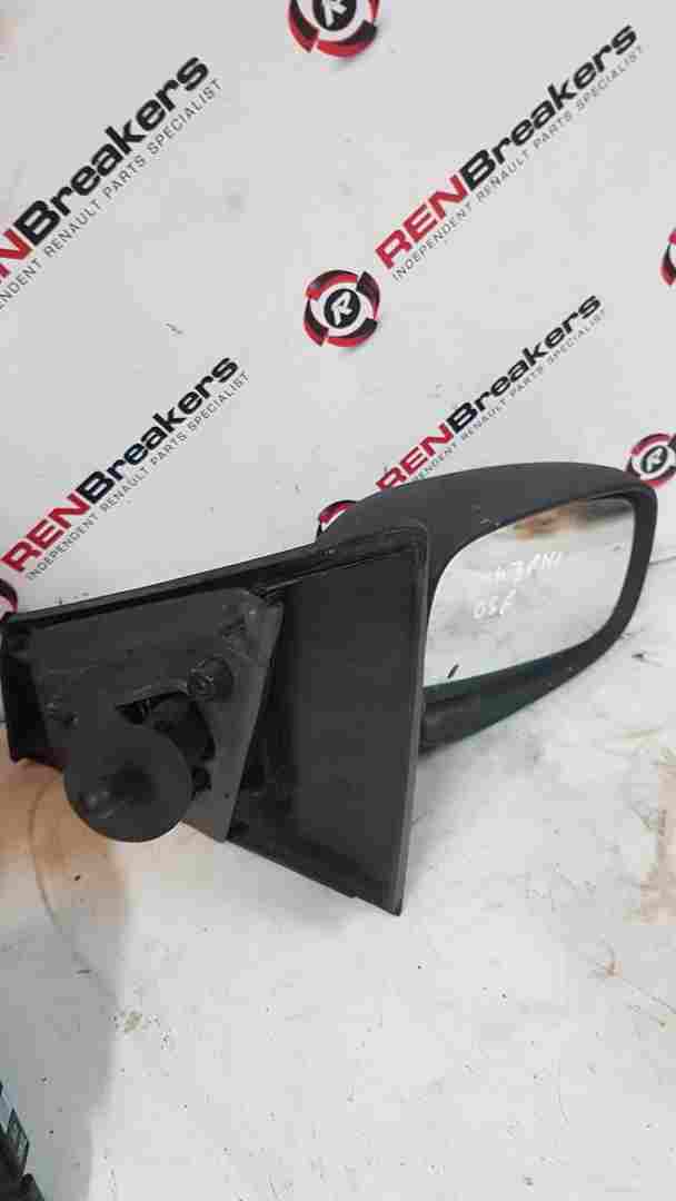Thumb 4 Renault Clio MK3 2005-2009 Drivers Os Wing Mirror Plain Black Manual