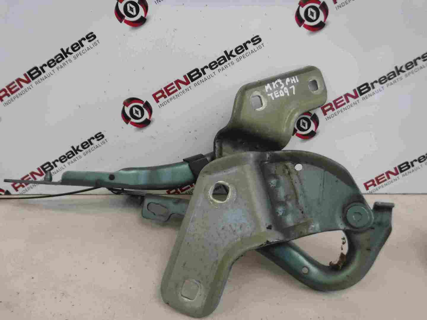 Renault Clio MK3 2005-2009 Front Bonnet Hinges Green TED97
