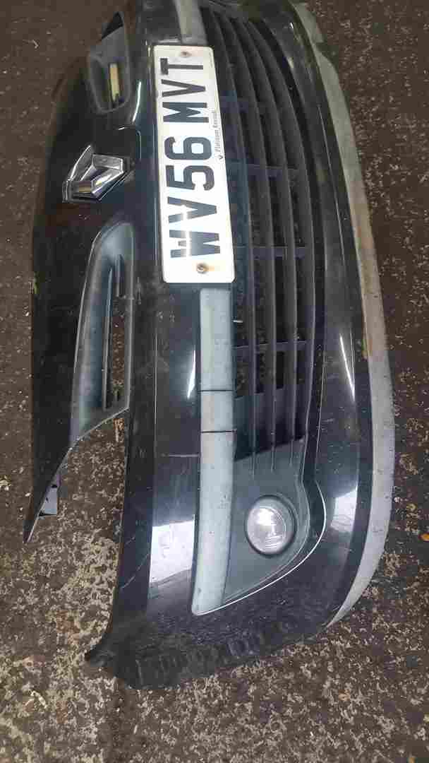 Thumb 2 Renault Clio MK3 2005-2009 Front Bumper Black 676 185 SEE Photos