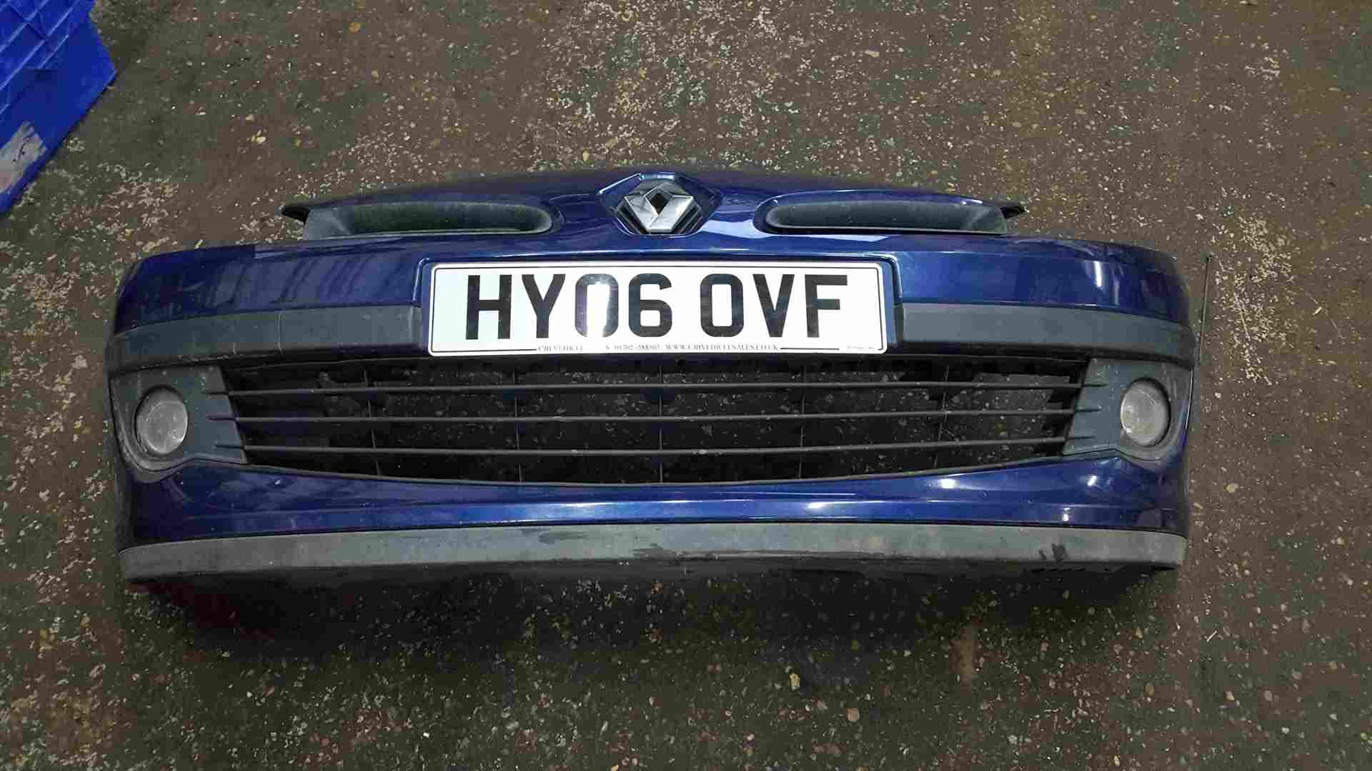 Thumb 5 Renault Clio MK3 2005-2009 Front Bumper Blue 432 185