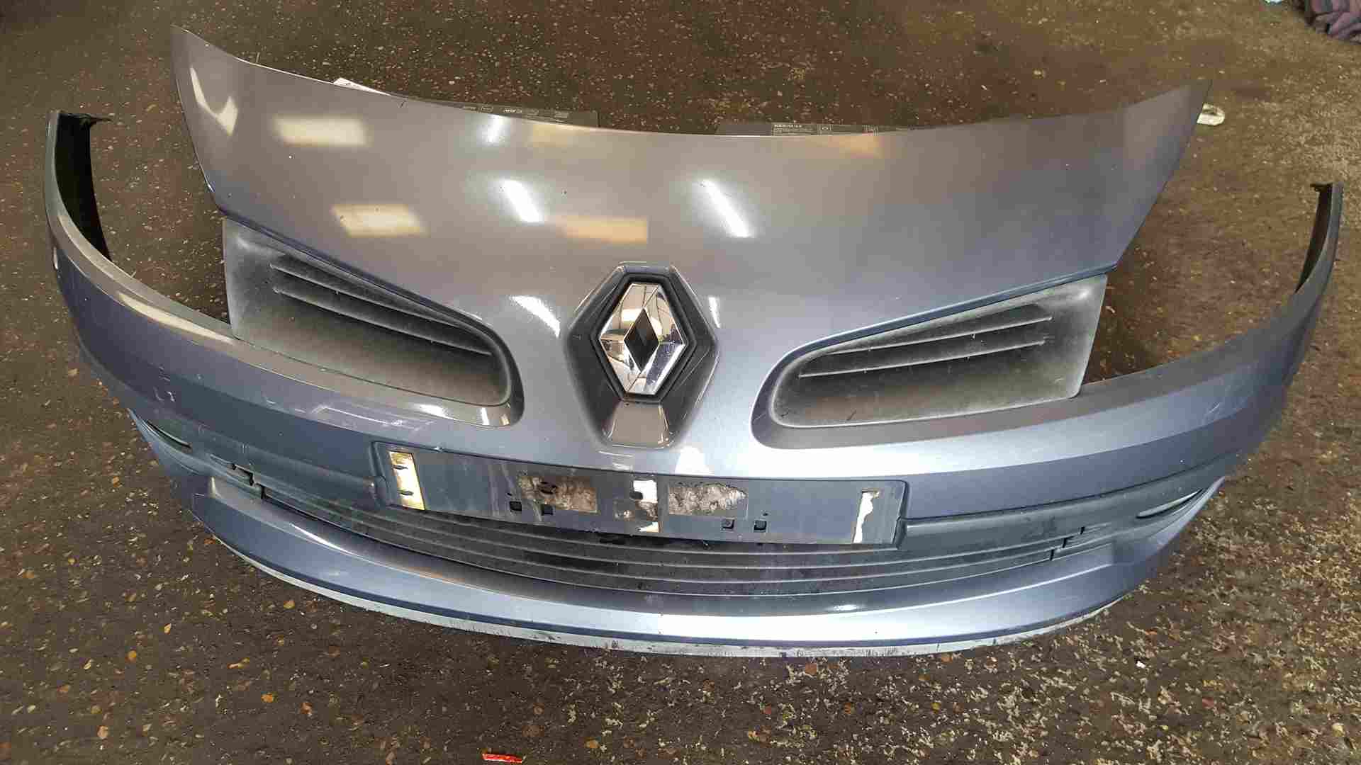 Thumb 2 Renault Clio MK3 2005-2009 Front Bumper Blue Grey Purple Tej47 195