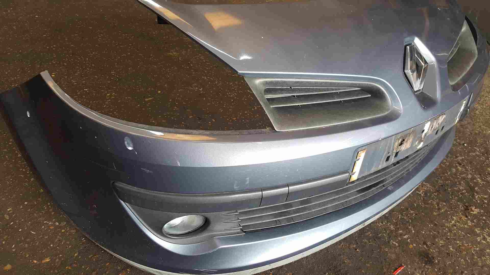 Thumb 3 Renault Clio MK3 2005-2009 Front Bumper Blue Grey Purple Tej47 195