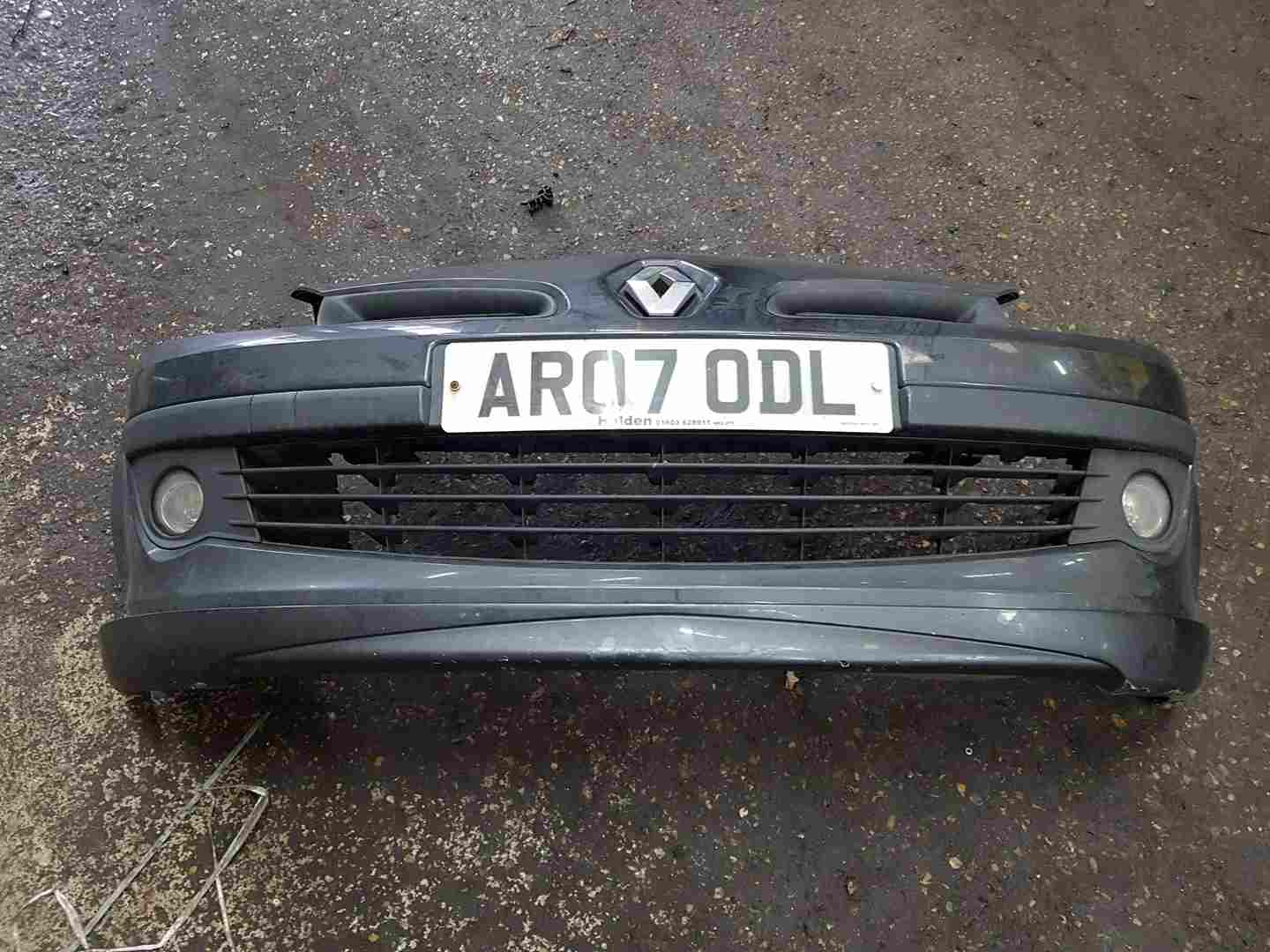 Renault Clio MK3 2005-2009 Front Bumper Blue Grey Purple Teb66 195 SPORTY