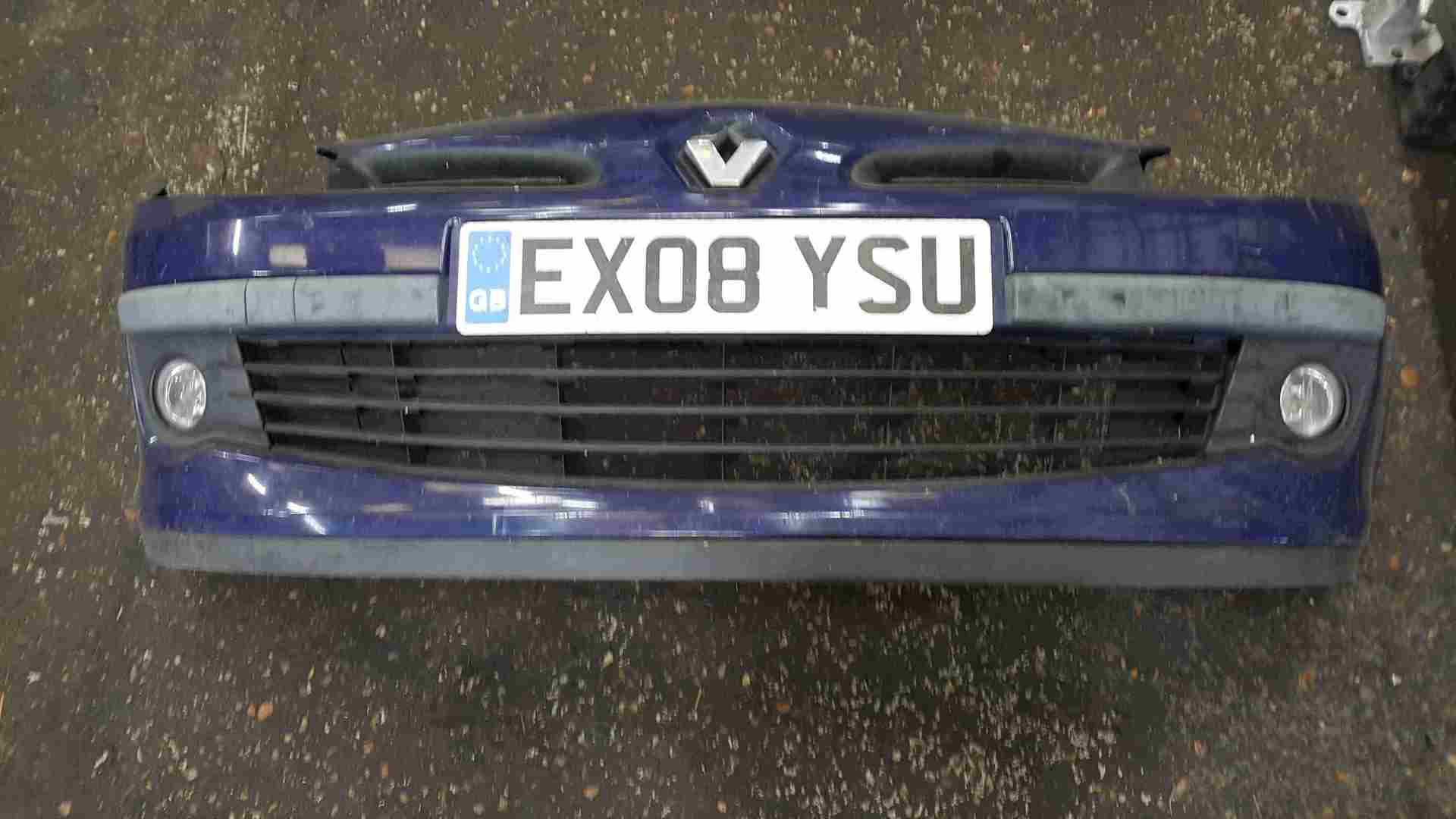 Renault Clio MK3 2005-2009 Front Bumper Blue OV460 185