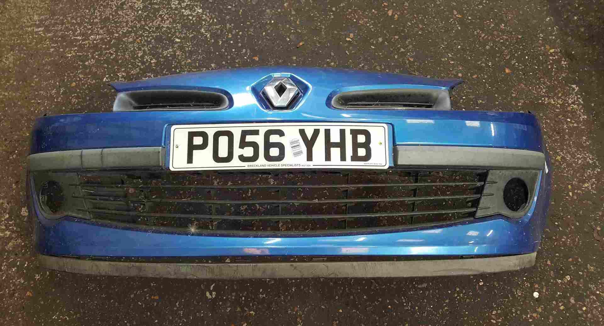 Renault Clio MK3 2005-2009 Front Bumper Blue TEI45 TE145 195