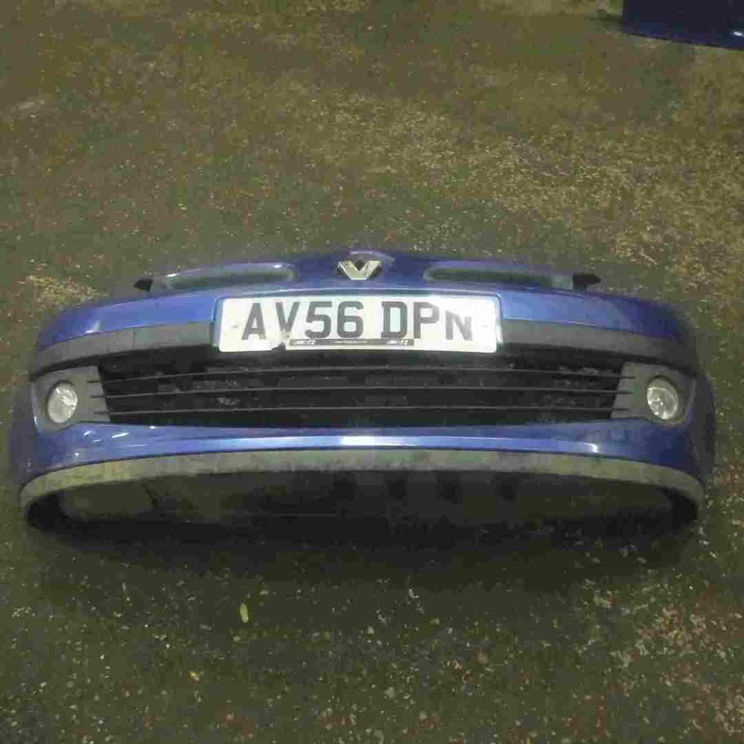 Renault Clio MK3 2005-2009 Front Bumper Blue TEI45 TE145 195