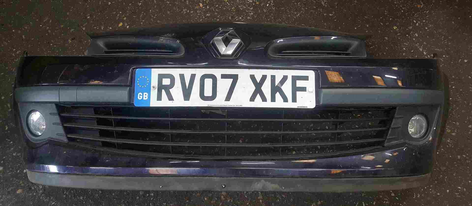 Renault Clio MK3 2005-2009 Front Bumper Purple TE268 195