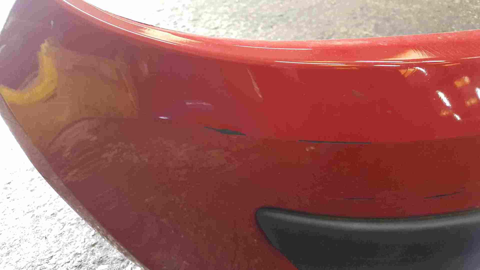 Thumb 2 Renault Clio MK3 2005-2009 Front Bumper Red OV727 185