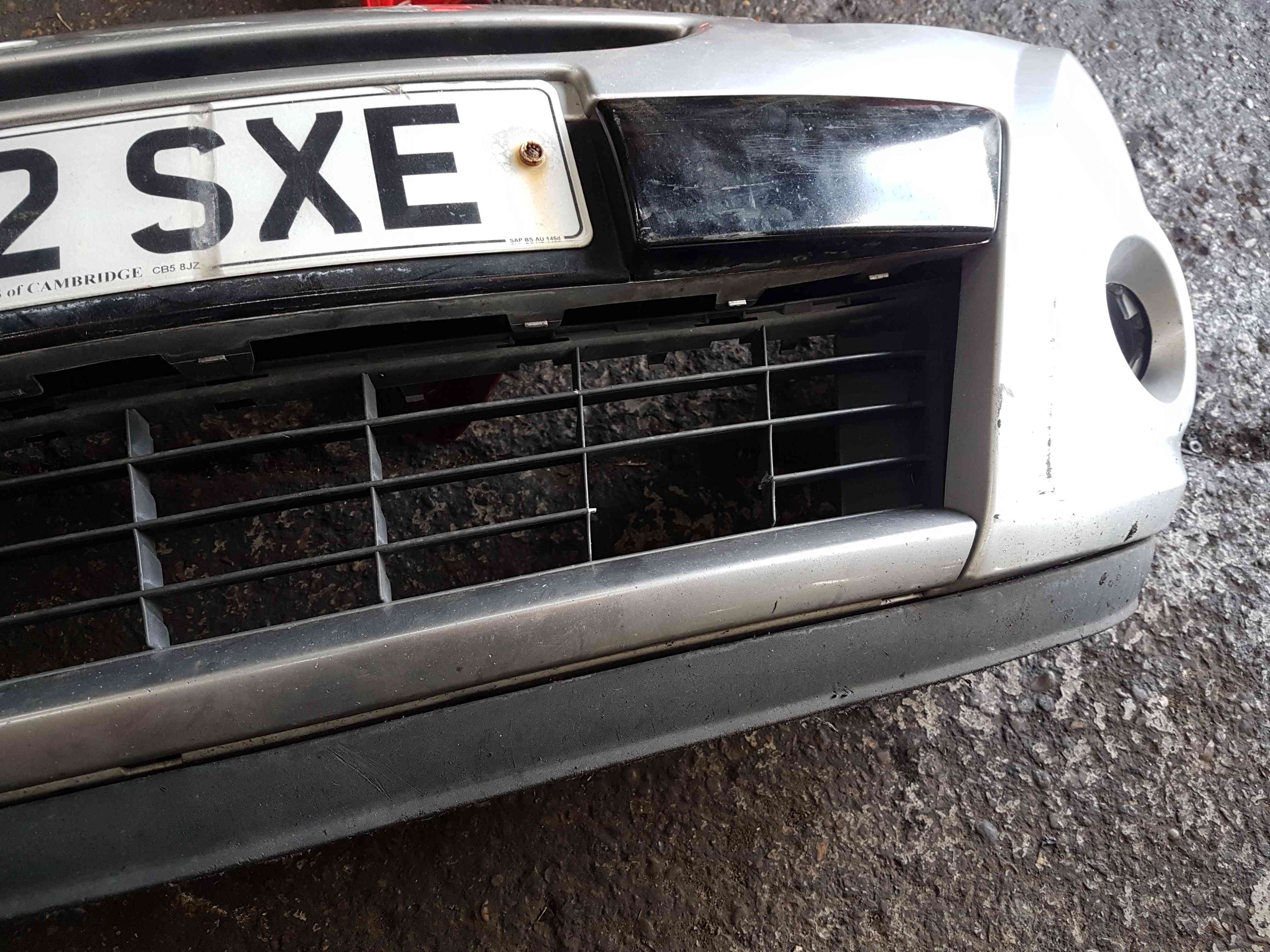 Thumb 5 Renault Clio MK3 2005-2009 Front Bumper Silver Ted69 195 Type