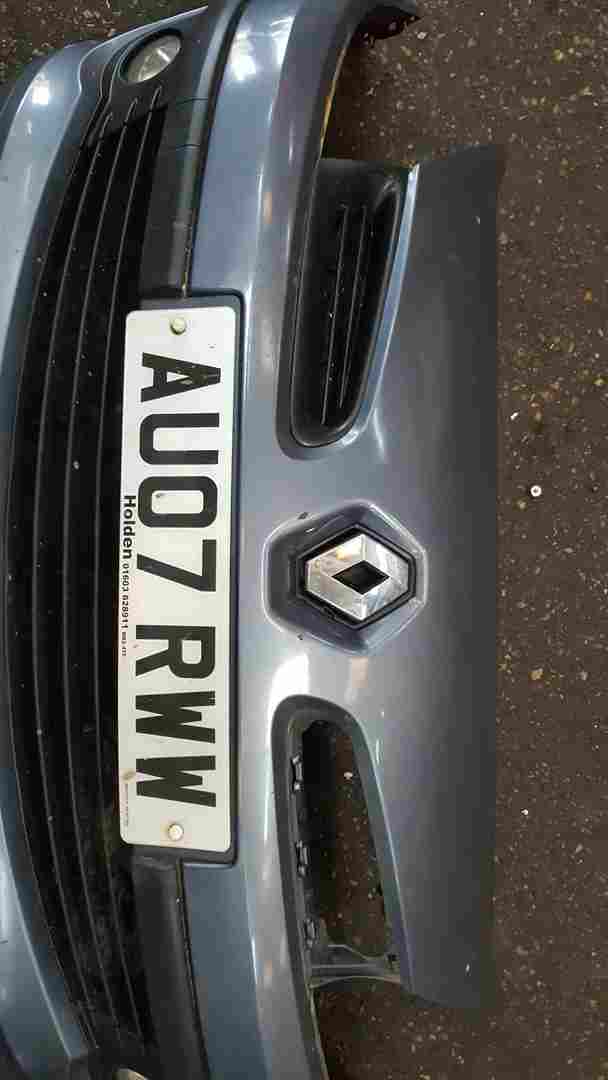Thumb 5 Renault Clio MK3 2005-2009 Front Bumper Blue Grey Tej47 185