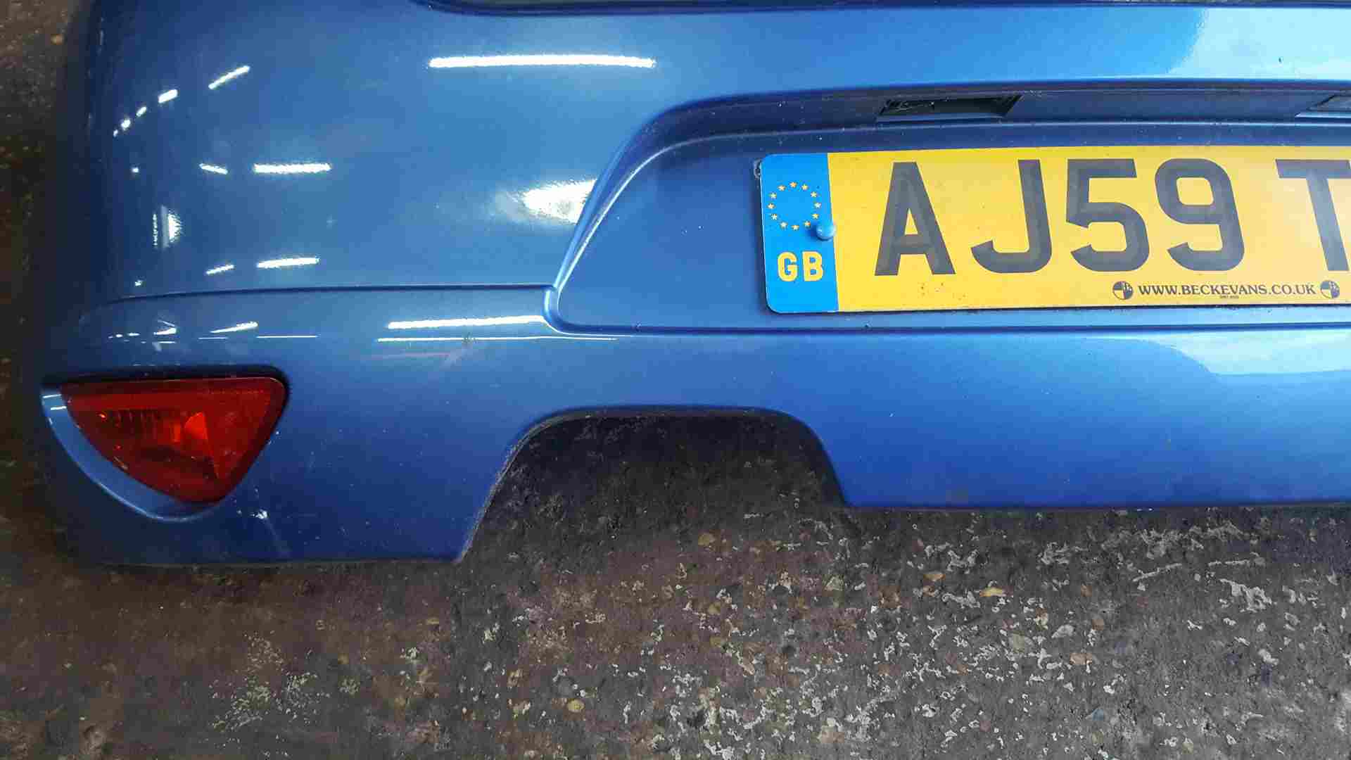 Thumb 6 Renault Clio MK3 2005-2009 Gt Rear Bumper Blue TERNT 