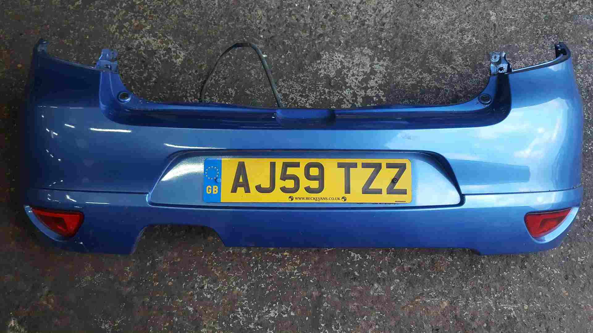 Renault Clio MK3 2005-2009 Gt Rear Bumper Blue TERNT 