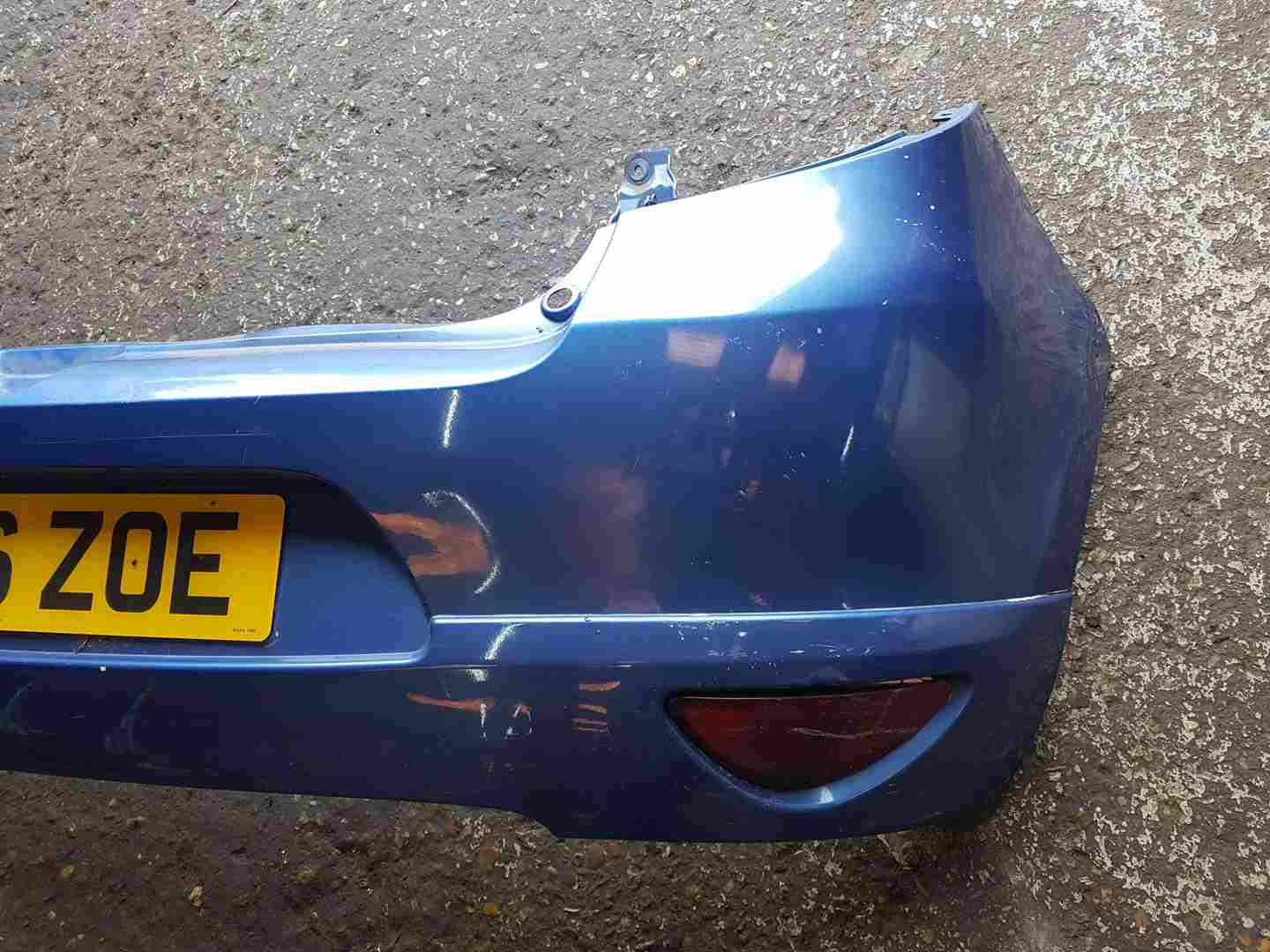 Thumb 2 Renault Clio MK3 2005-2009 Gt Rear Bumper Purple Blue Ternt