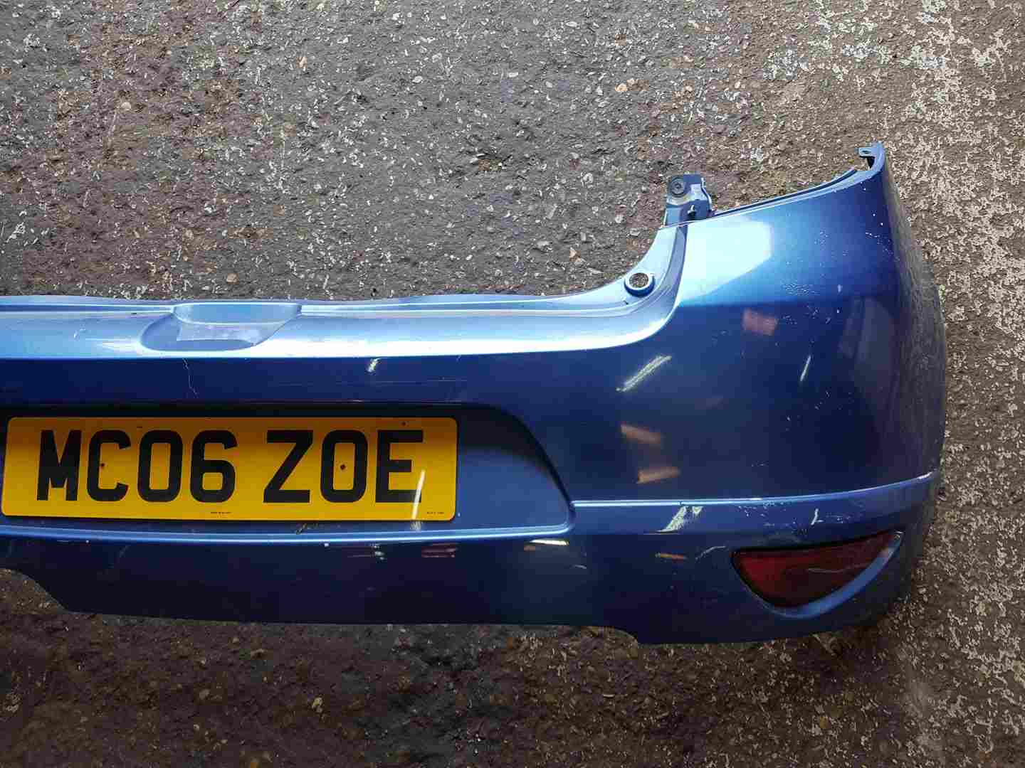 Thumb 5 Renault Clio MK3 2005-2009 Gt Rear Bumper Purple Blue Ternt