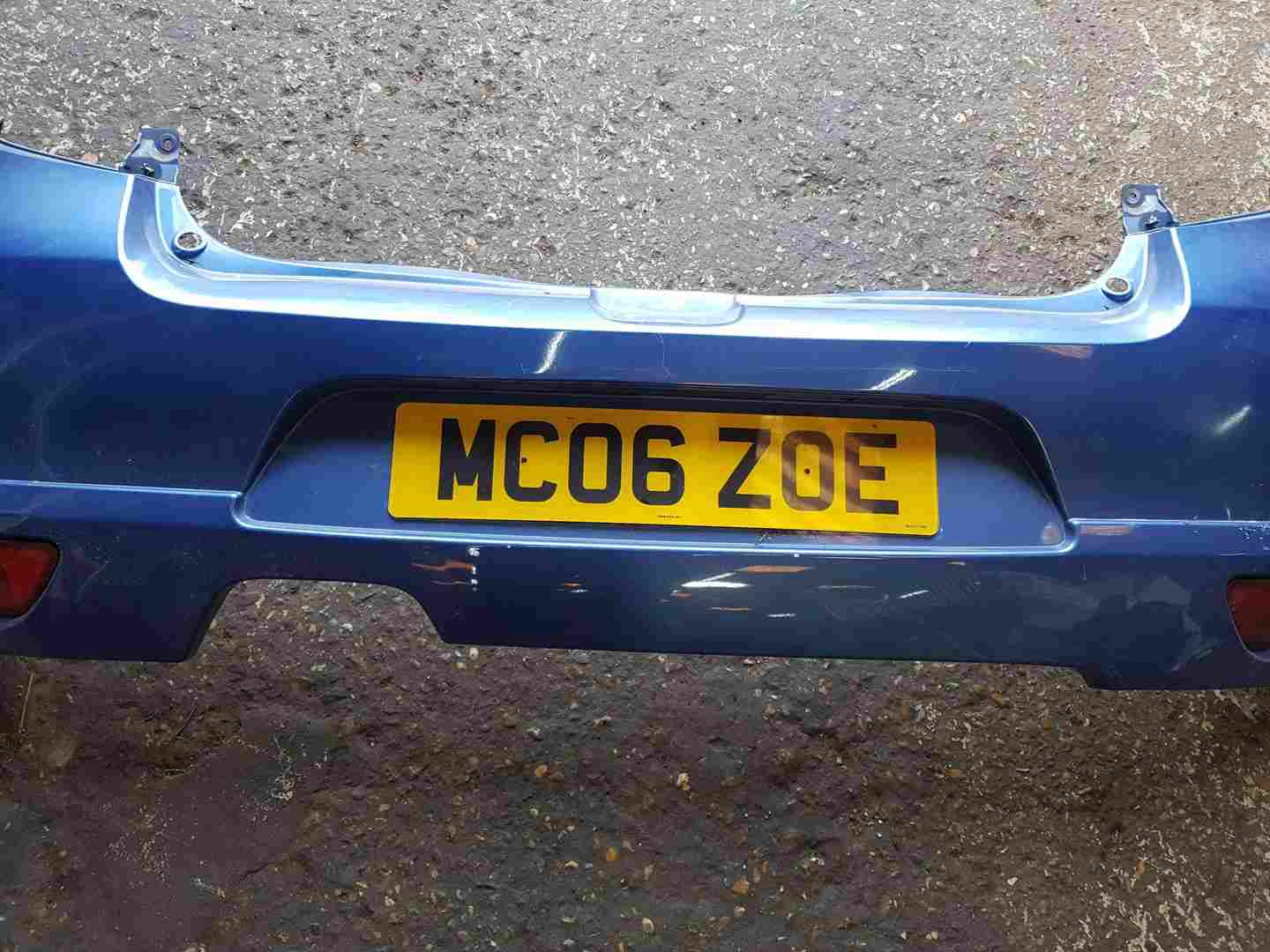 Thumb 7 Renault Clio MK3 2005-2009 Gt Rear Bumper Purple Blue Ternt