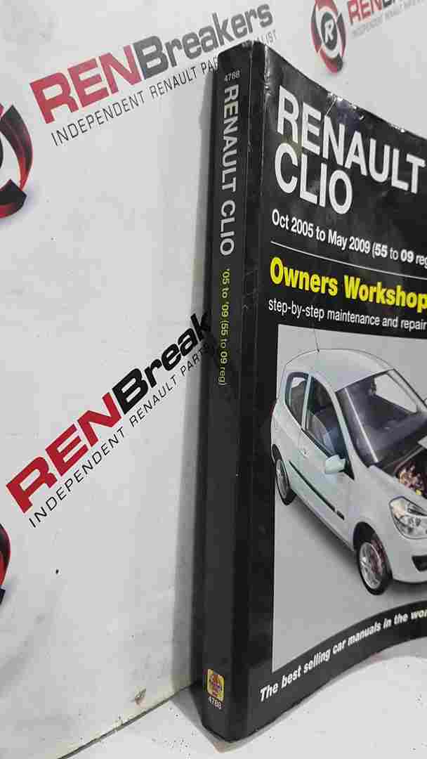 Thumb 6 Renault Clio MK3 2005-2009 Haynes Owners Workshop Manual Petrol AND Diesel P/B