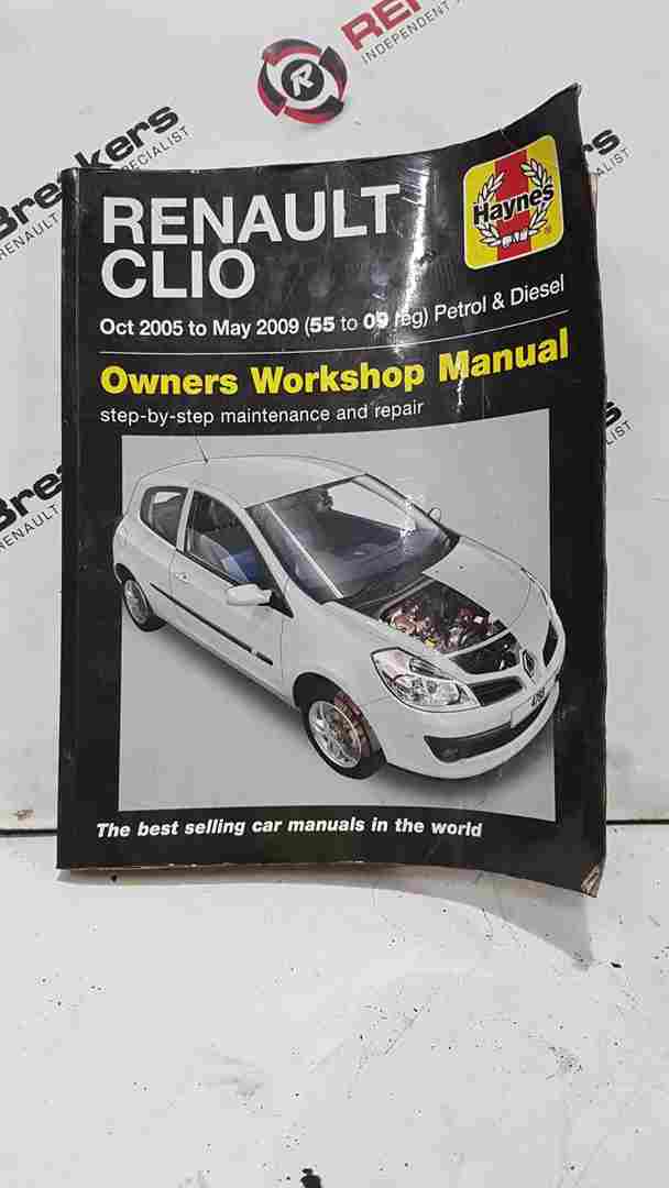 Thumb 7 Renault Clio MK3 2005-2009 Haynes Owners Workshop Manual Petrol AND Diesel P/B