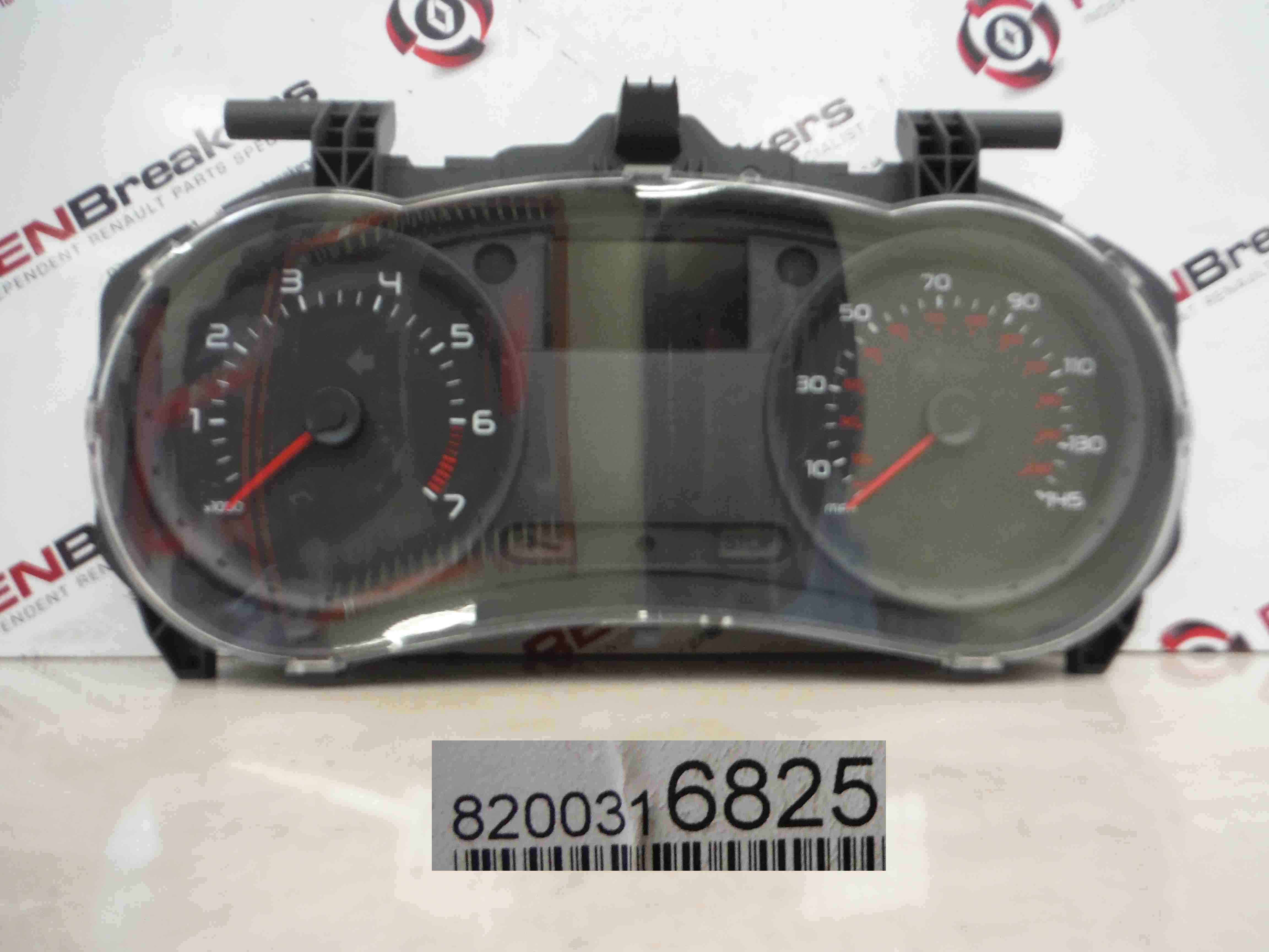 Renault Clio MK3 2005-2009 Instrument Panel Dials Clocks Gauges  8200316825