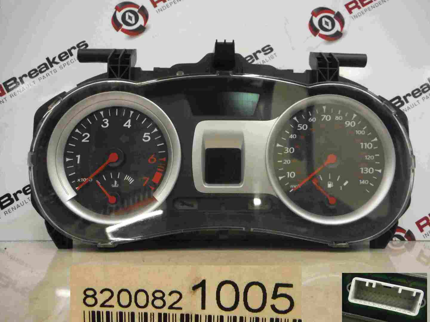 Renault Clio MK3 2005-2009 Instrument Panel Dials Clocks Gauges 77K 8200821005