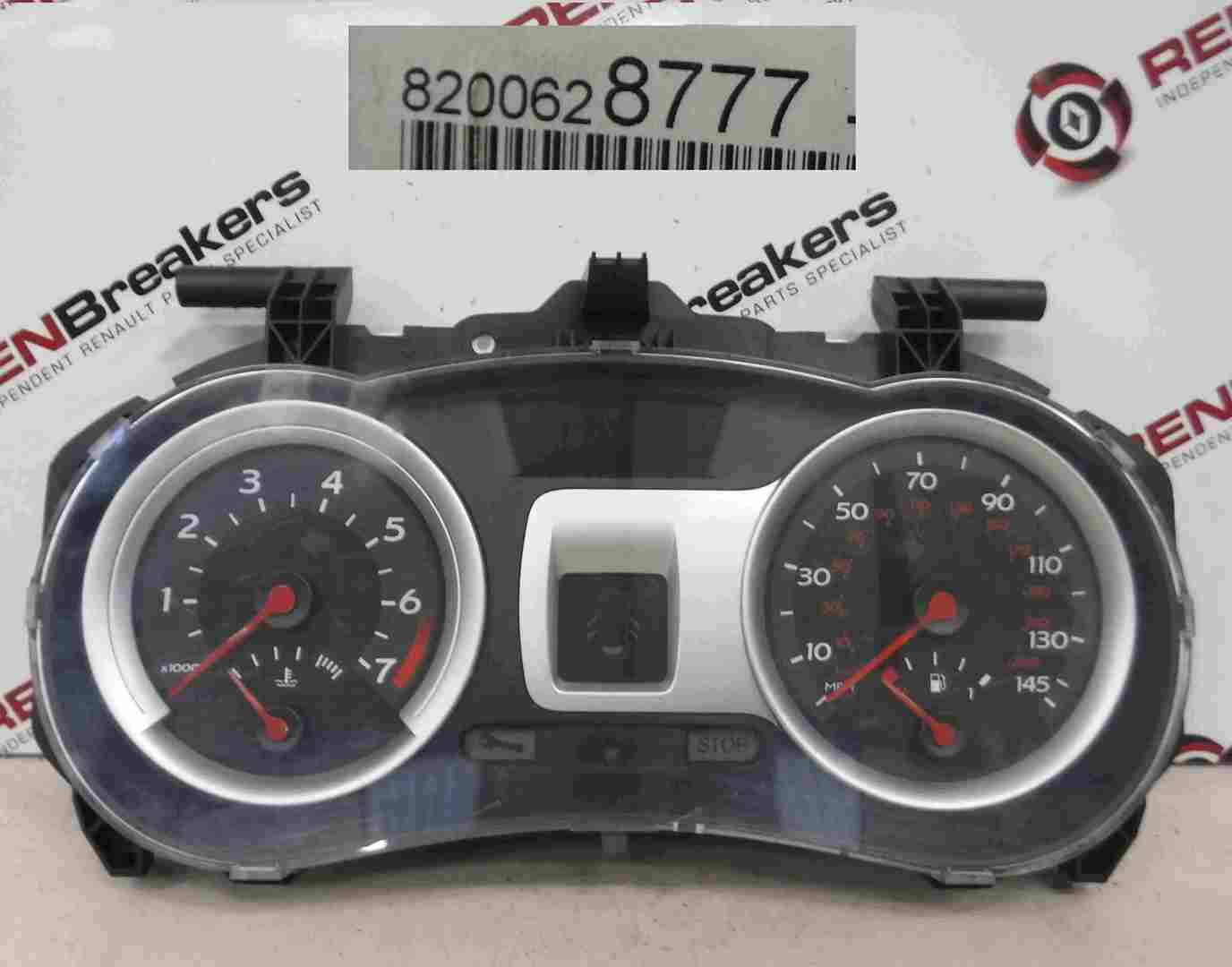 Renault Clio MK3 2005-2009 Instrument Panel Dials Gauges Speedo 100K 8200628777