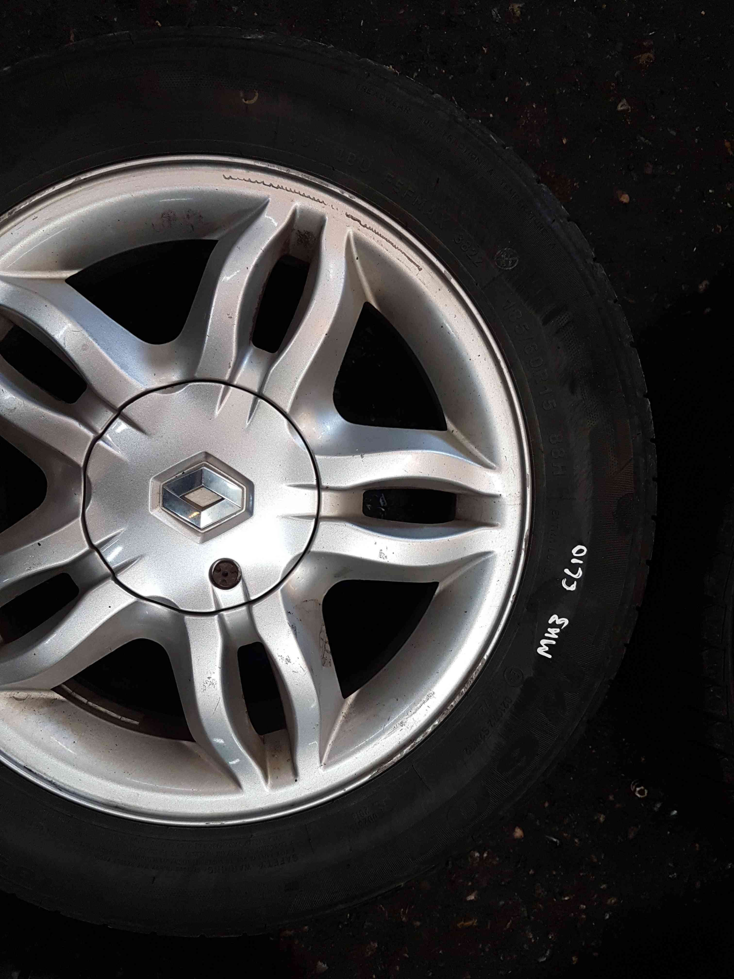 Thumb 3 Renault Clio MK3 2005-2009 Mahonia Alloy Wheel 15 Inch X 1 4/5 185 60 15 