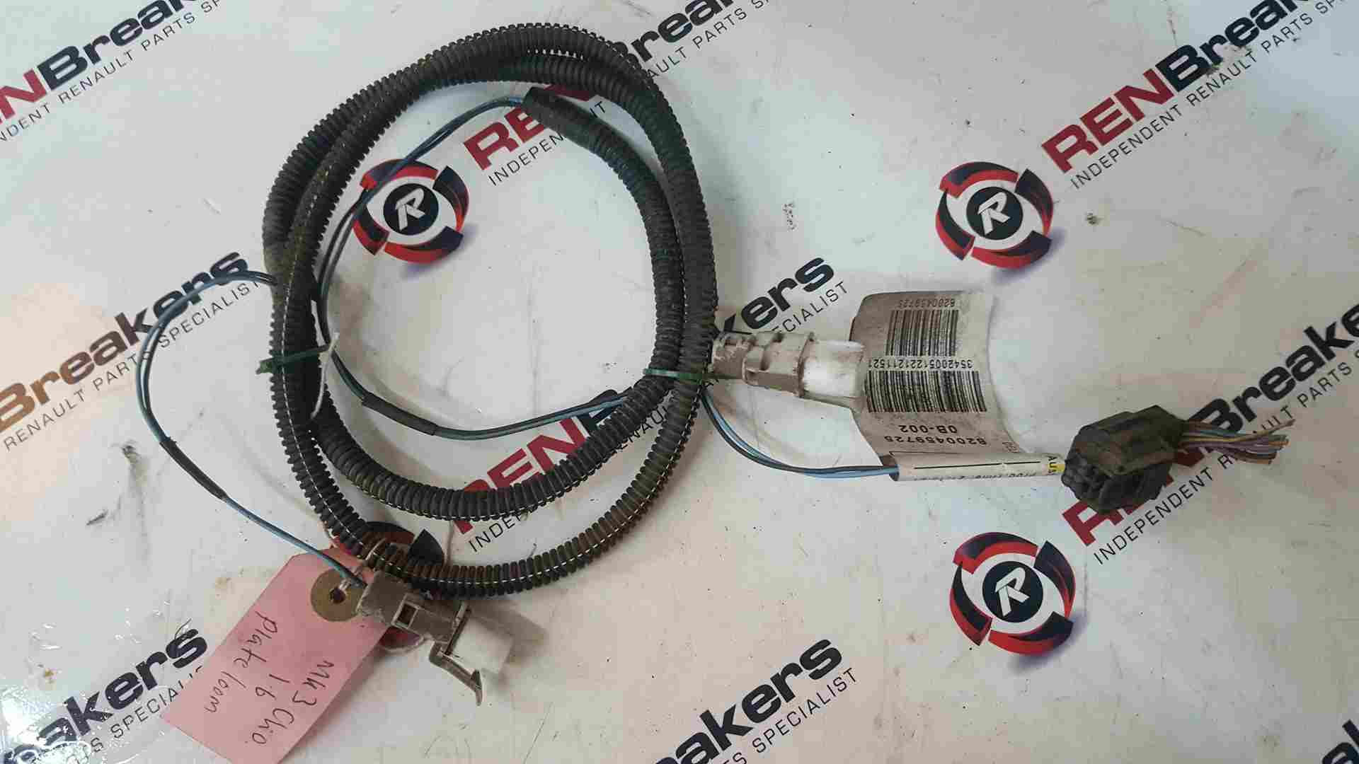 Thumb 6 Renault Clio MK3 2005-2009 Number Plate Light Wiring Loom 8200459725