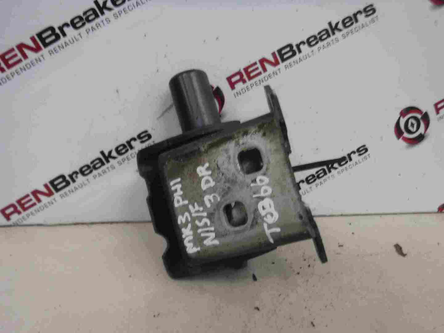 Renault Clio MK3 2005-2009 Passenger NSF Front Door Hinges Grey TEB66